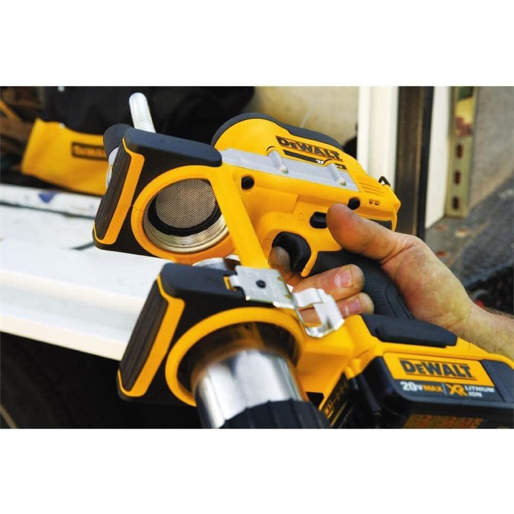 DEWALT Grease Gun 20V MAX, Cordless Electric Grease Gun 42” Hose, 10,000 PSI, Variable Speed Triggers, Tool Only (DCGG571B)