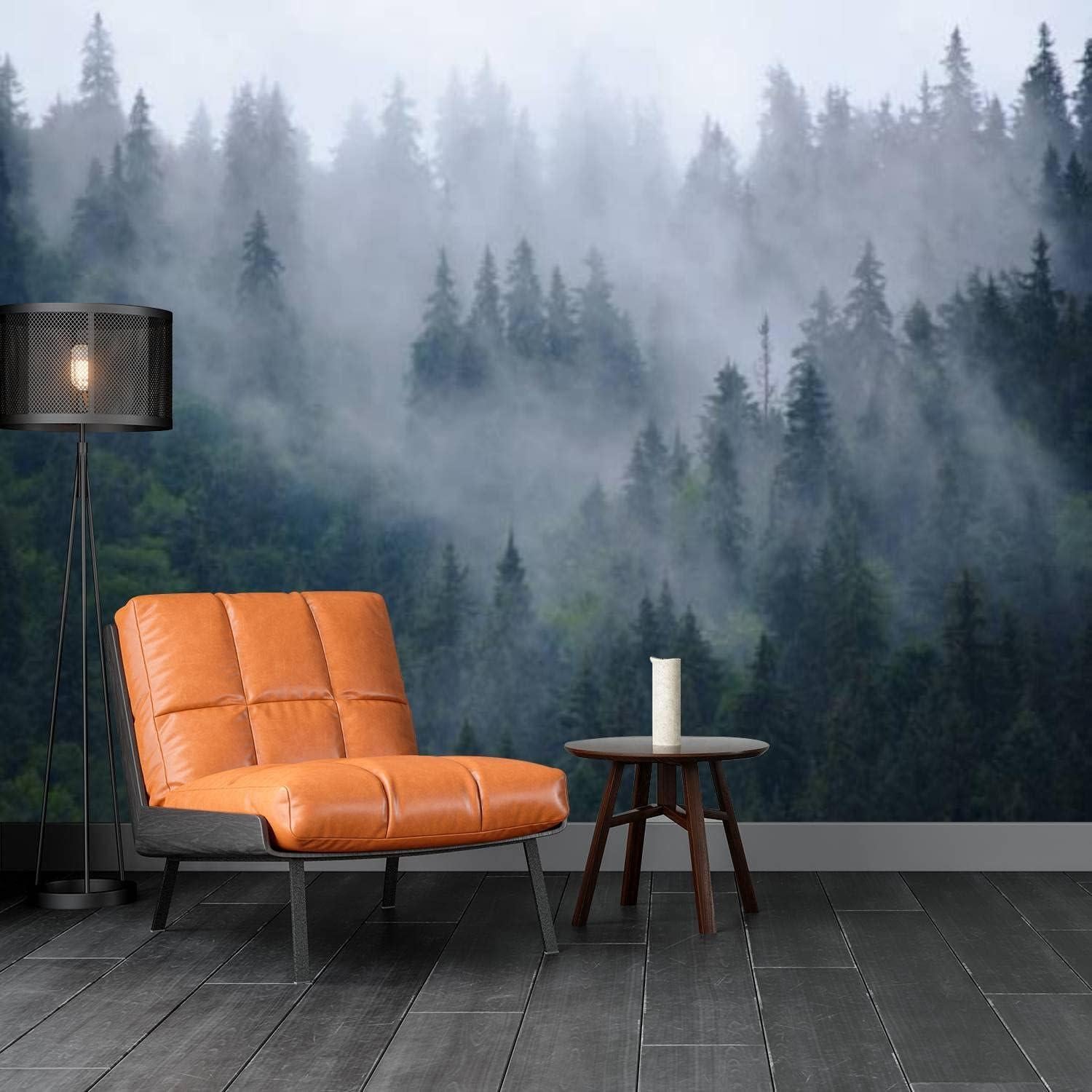 Papel Tapiz 3D Autoadhesivo AFWADFWA Paisaje Montañas 365x254cm