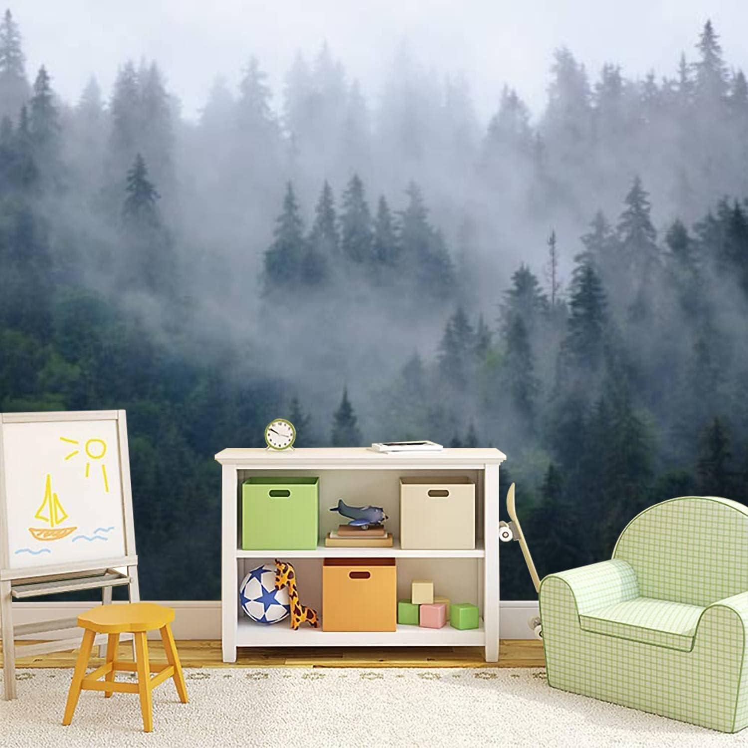 Papel Tapiz 3D Autoadhesivo AFWADFWA Paisaje Montañas 365x254cm