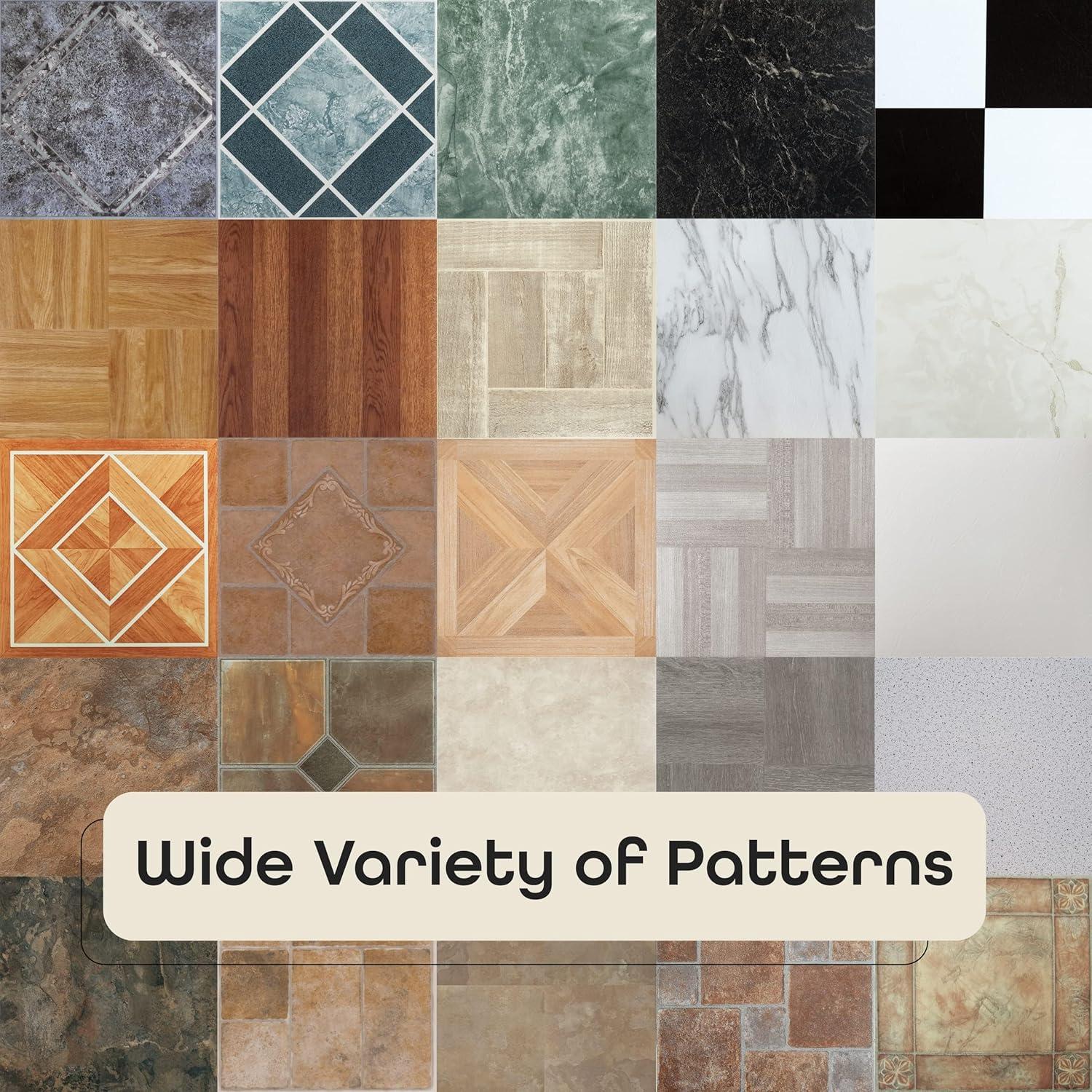 Azulejos de Vinilo Nexus 30.48x30.48 cm Bianco - 20 Piezas