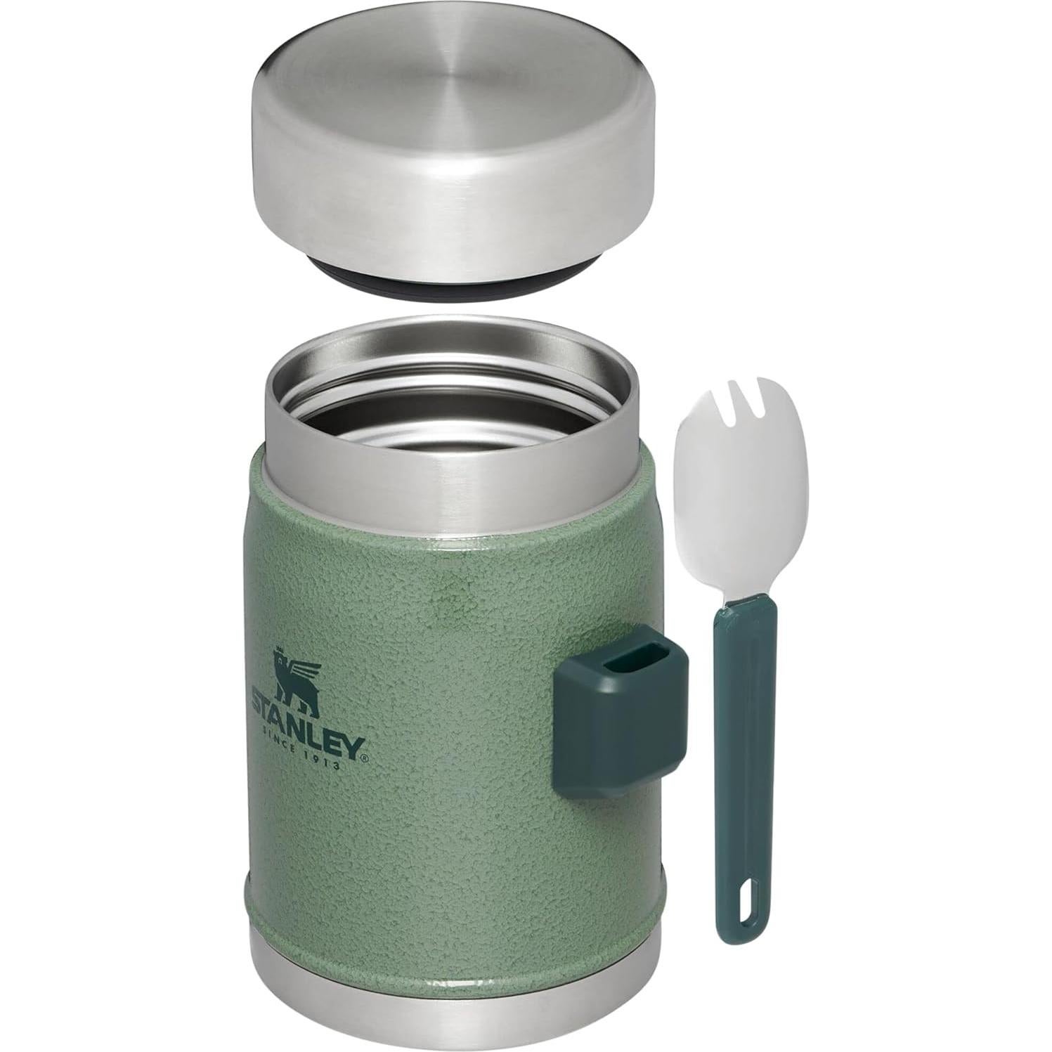 Tarro de Comida Stanley 414 ml Aislado con Spork Verde