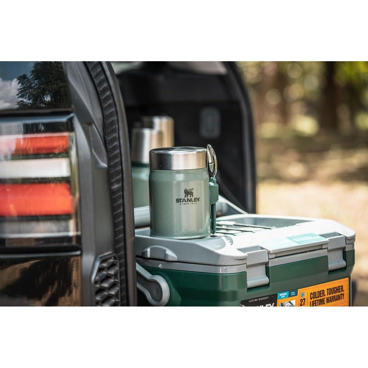 Tarro de Comida Stanley 414 ml Aislado con Spork Verde