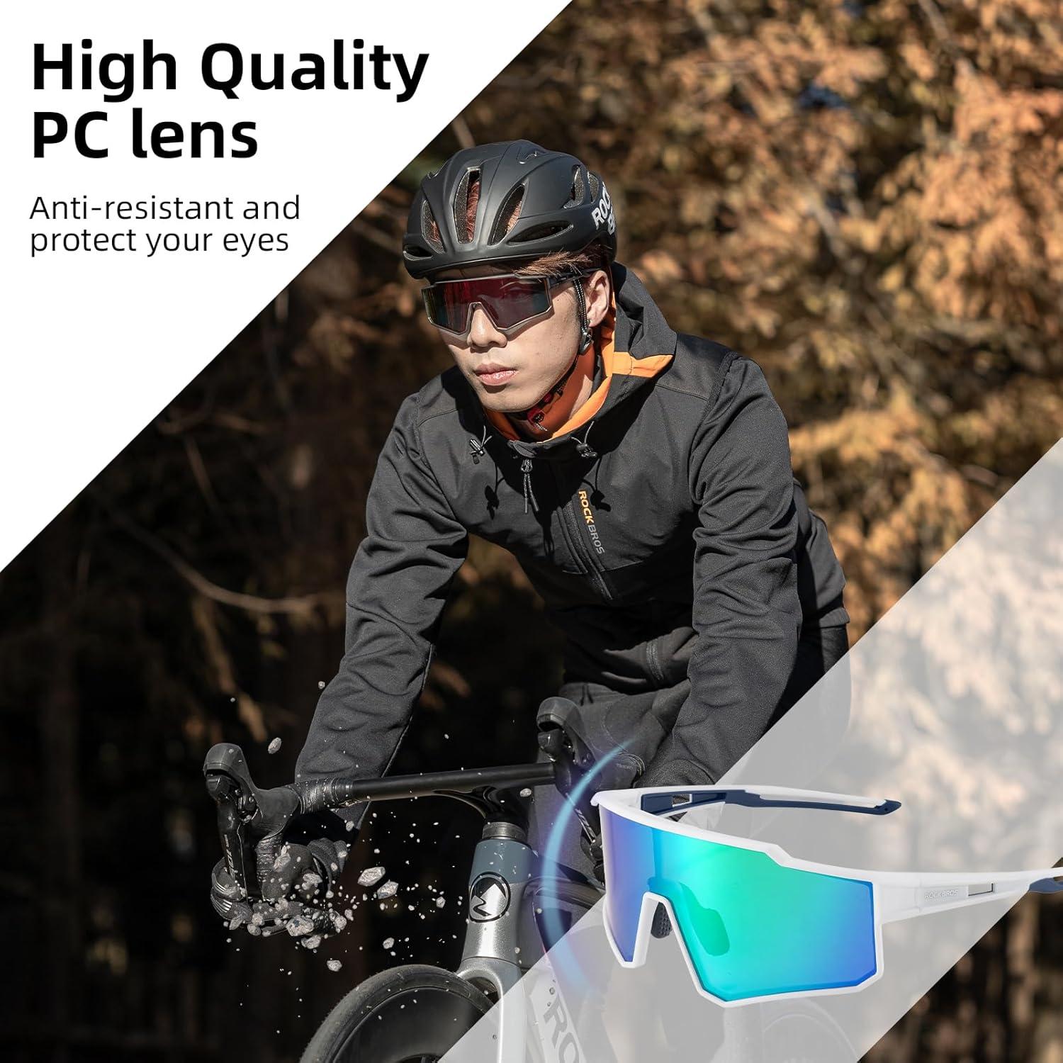 Gafas de Ciclismo ROCKBROS UV400 Lentes Polarizadas