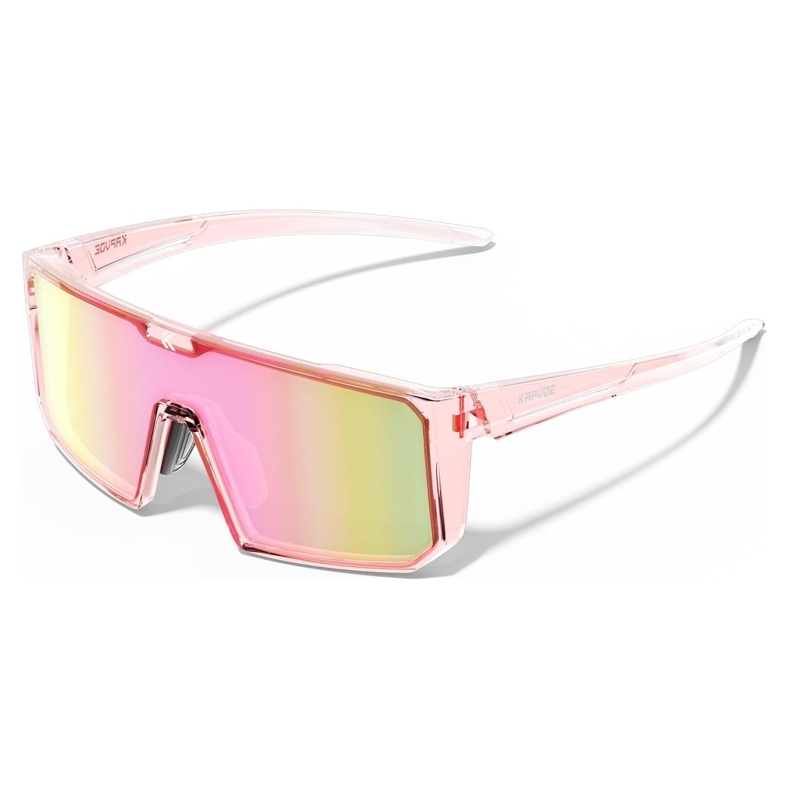 Gafas de Ciclismo KAPVOE Polarizadas UV400 para Hombres y Mujeres