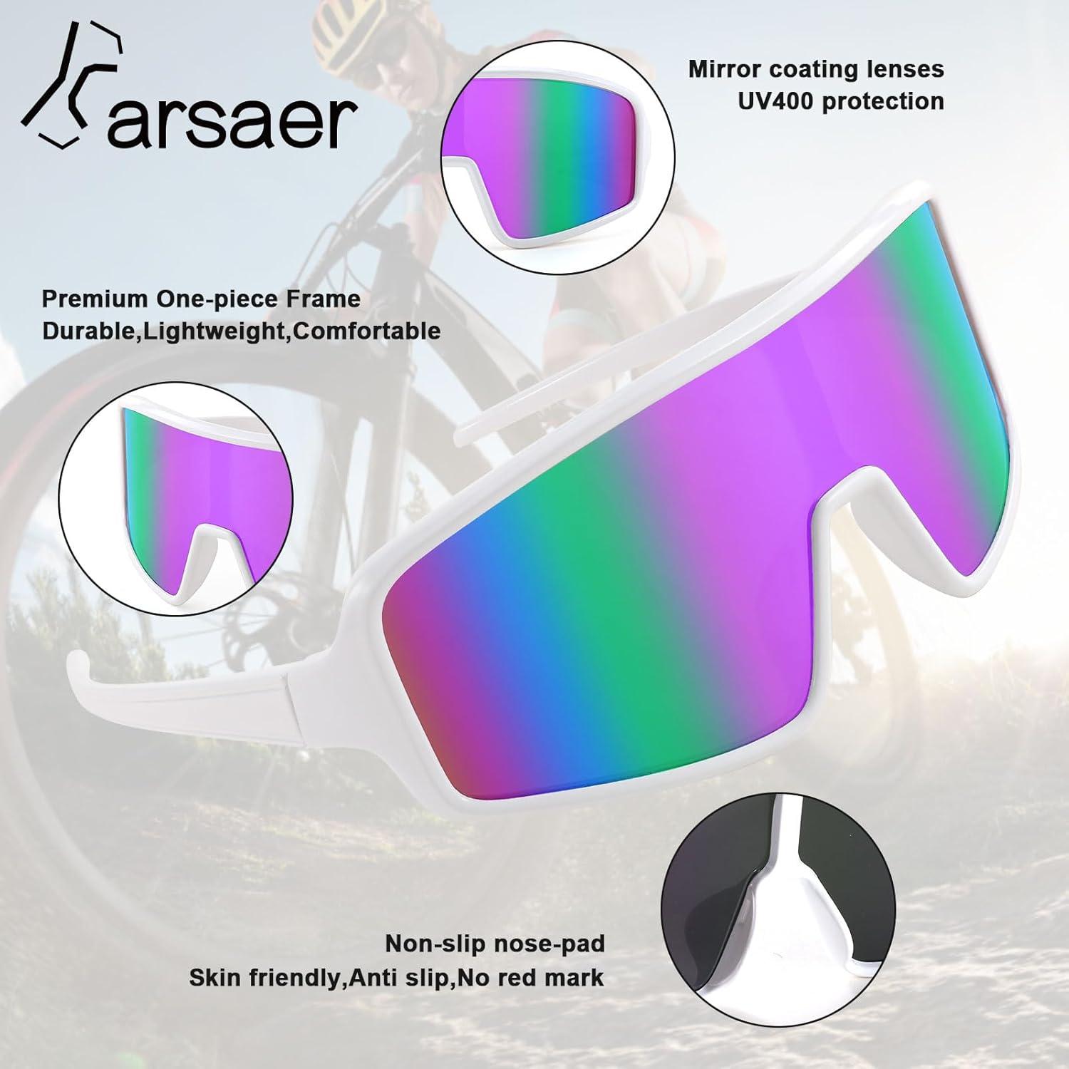 Gafas de sol deportivas Karsaer para ciclismo y béisbol
