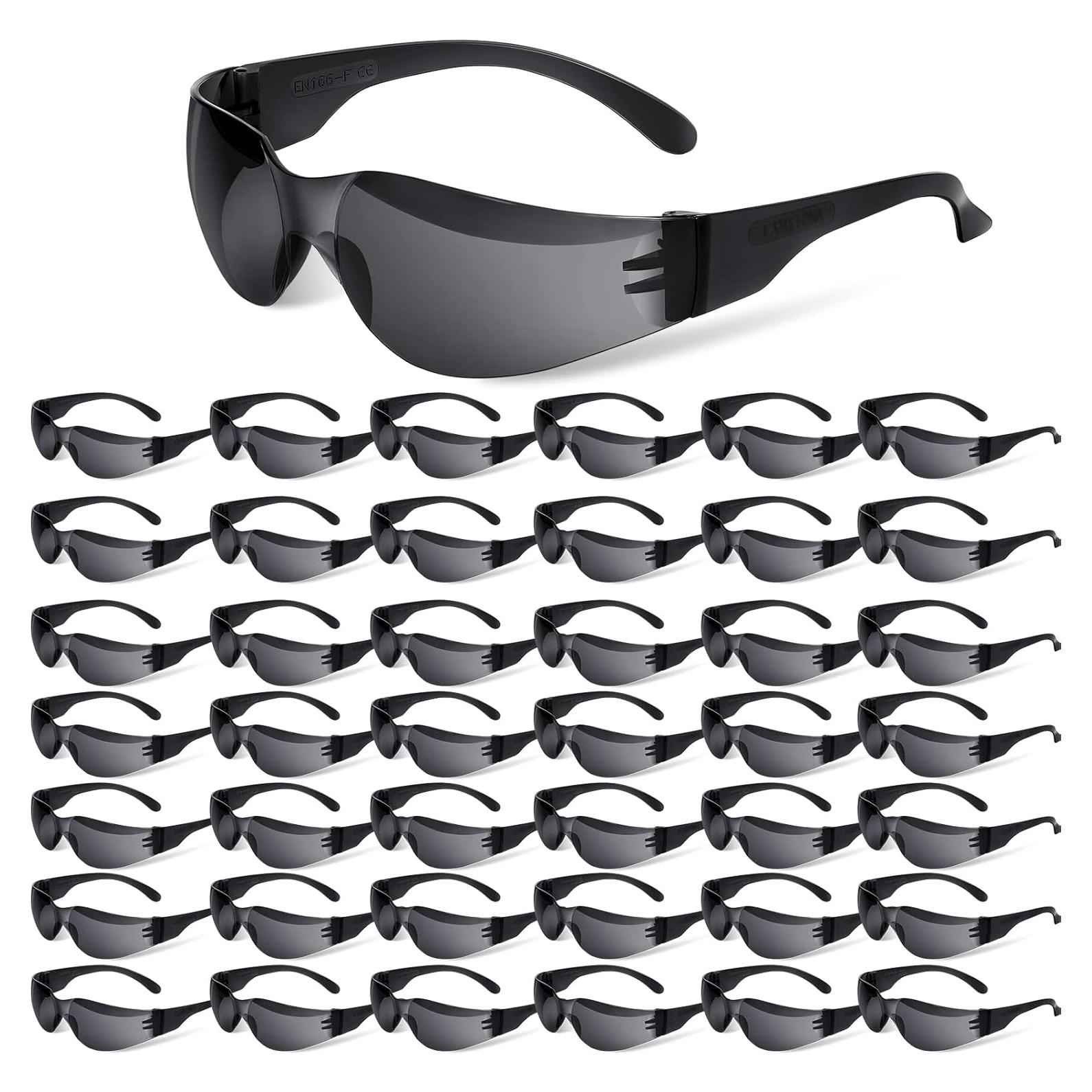 Paquete de 100 Gafas de Seguridad Unisex Protección Ocular