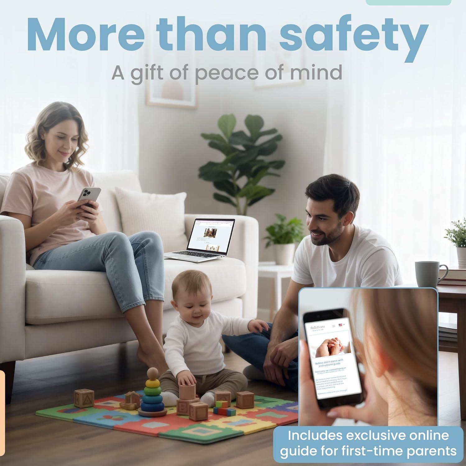 Kit de Seguridad para Bebés SafeBorn - Cerraduras y Protectores