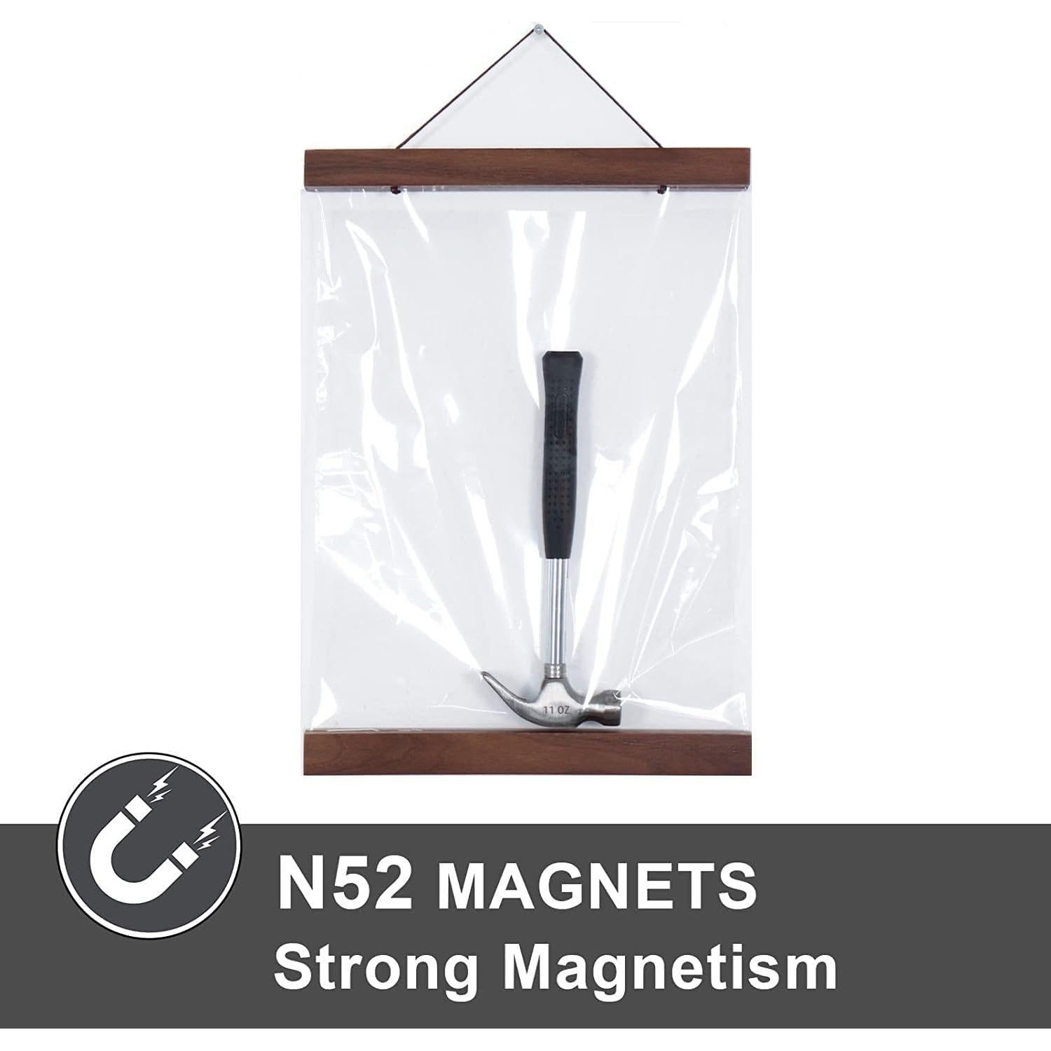 Marco Magnético para Póster Niwo ART 12" Nogal 30.48 cm