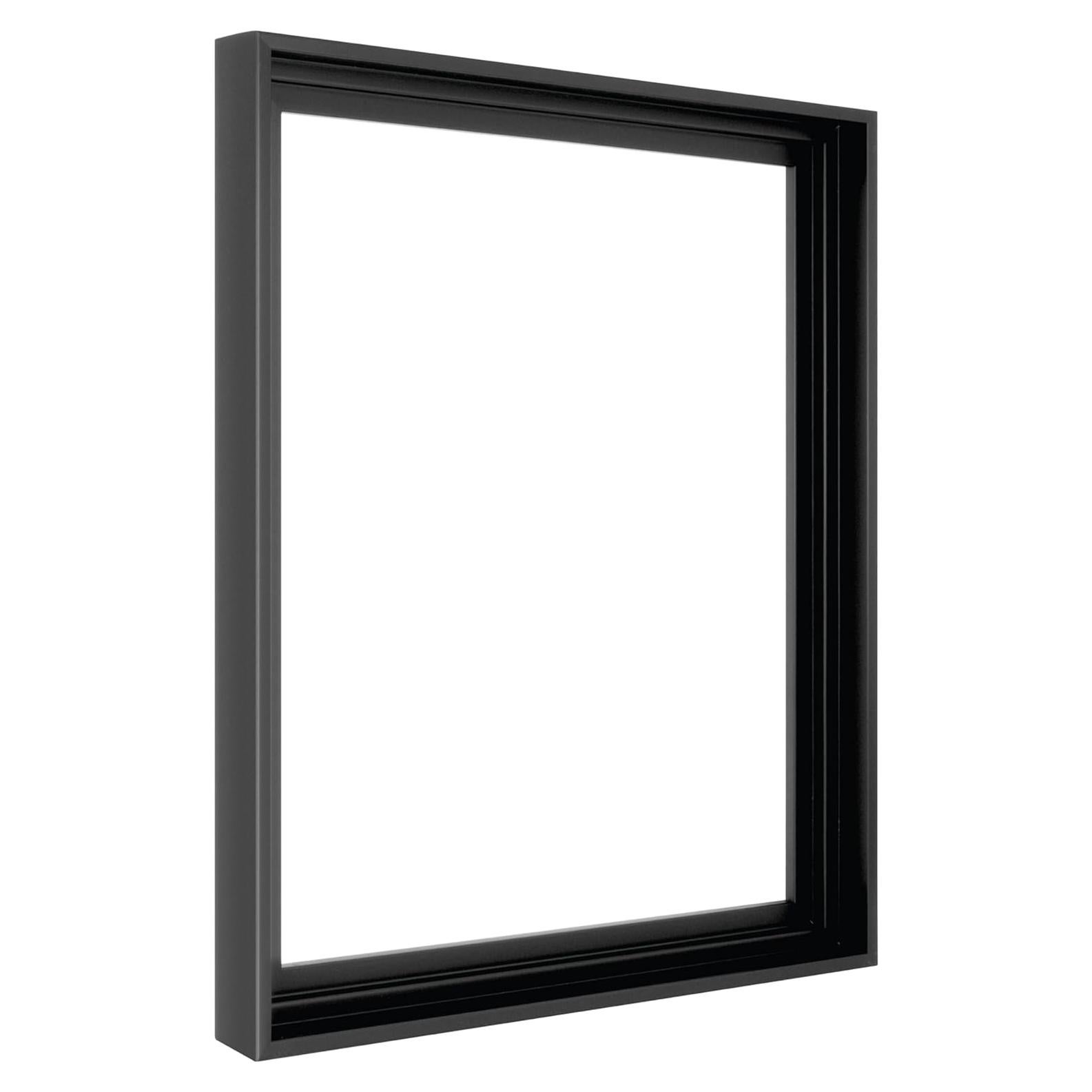 Marco Flotante MCS 16x20 Negro para Lienzo Profundo