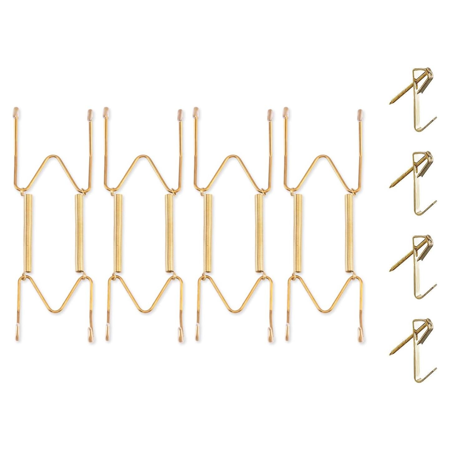 Soportes para Placas de Pared Bilillo 4 Pack Acero Inoxidable 15-20 cm