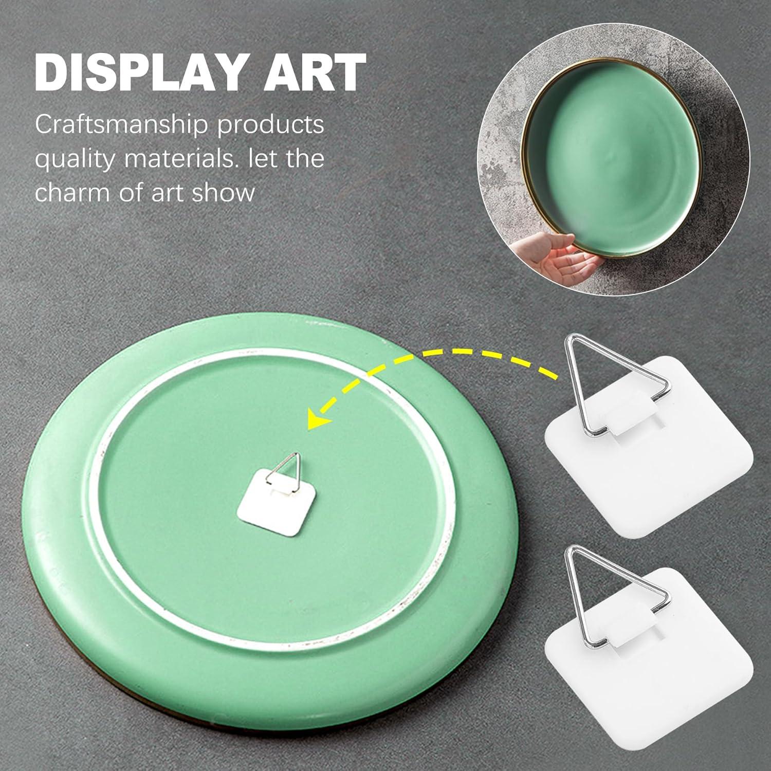 Colgadores Adhesivos Invisibles ZukoCert 20 Pcs 3.2 cm