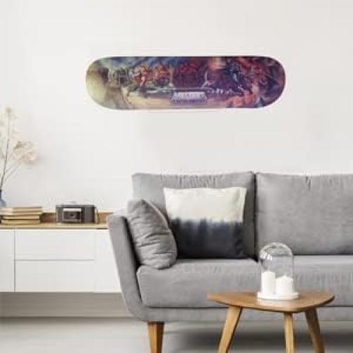 Soporte de Pared para Skateboard BiJun Acrílico Transparente