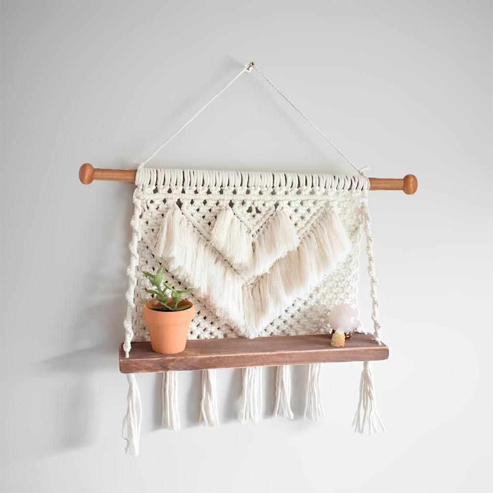 Varillas de Madera Tiiyee 4PCS 30.48cm y 22.86cm para Manualidades