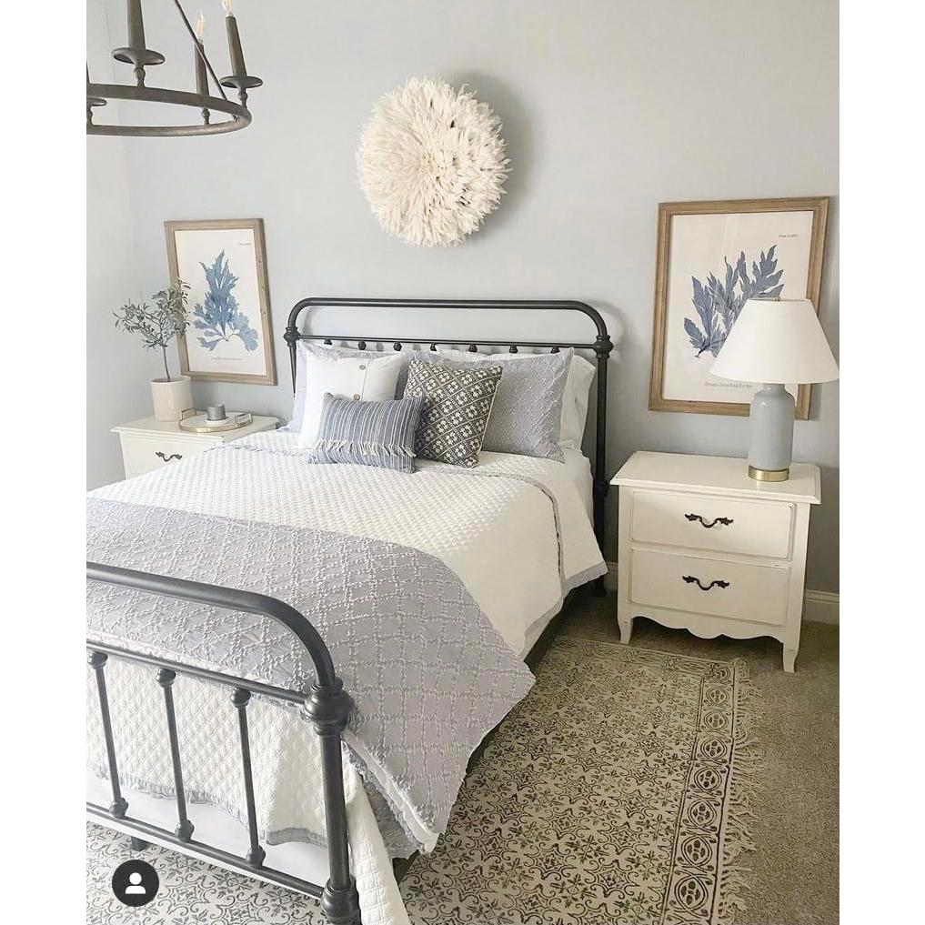 Sombrero Juju Blanco Grande 65cm - Decoración Boho Africana