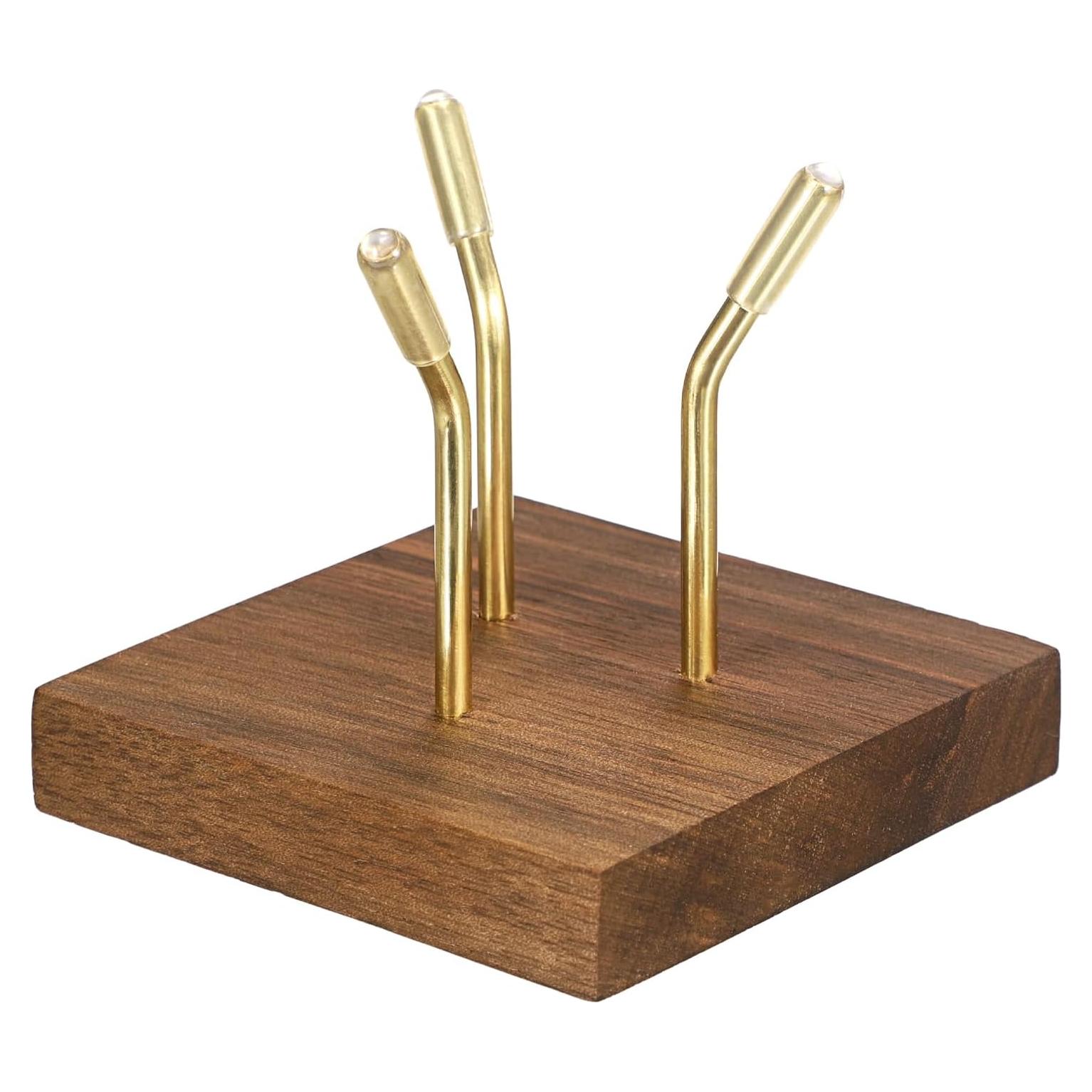 Soporte de Exhibición Dorado Hipiwe para Esferas y Rocas