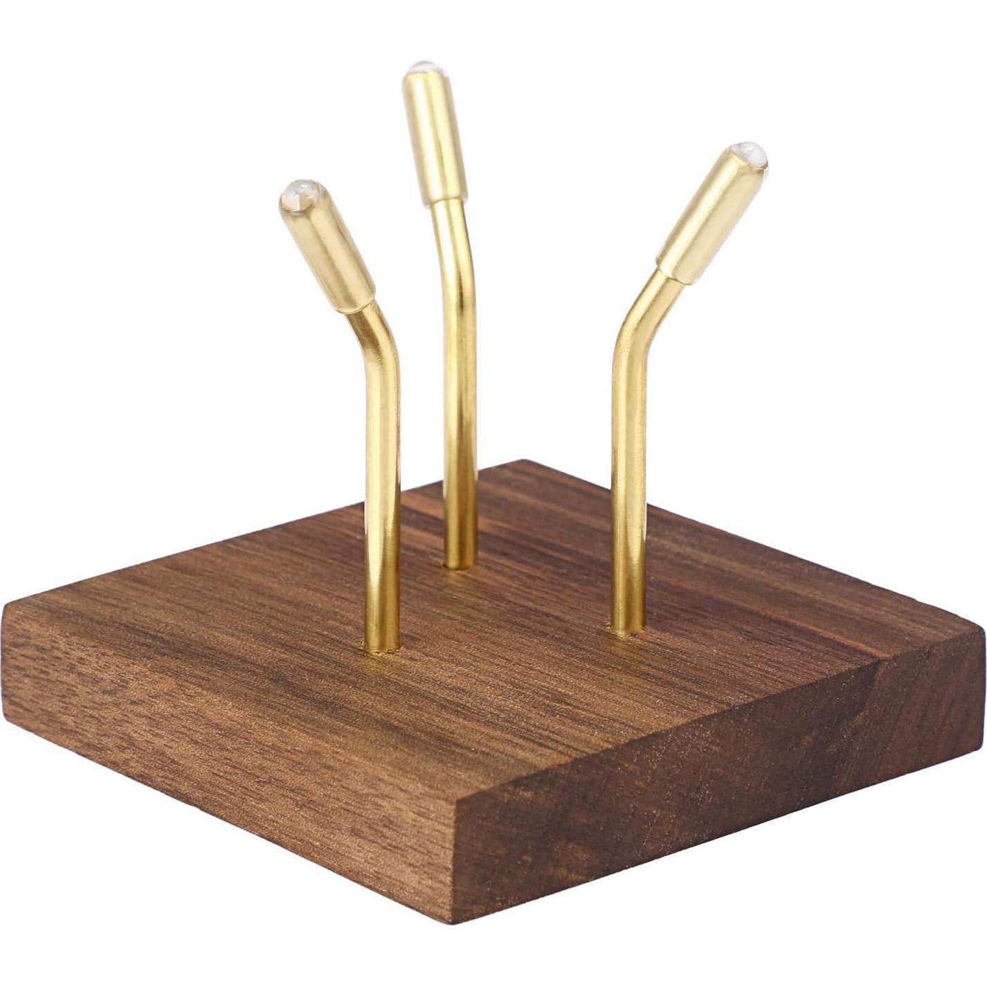 Soporte de Exhibición Dorado Hipiwe para Esferas y Rocas