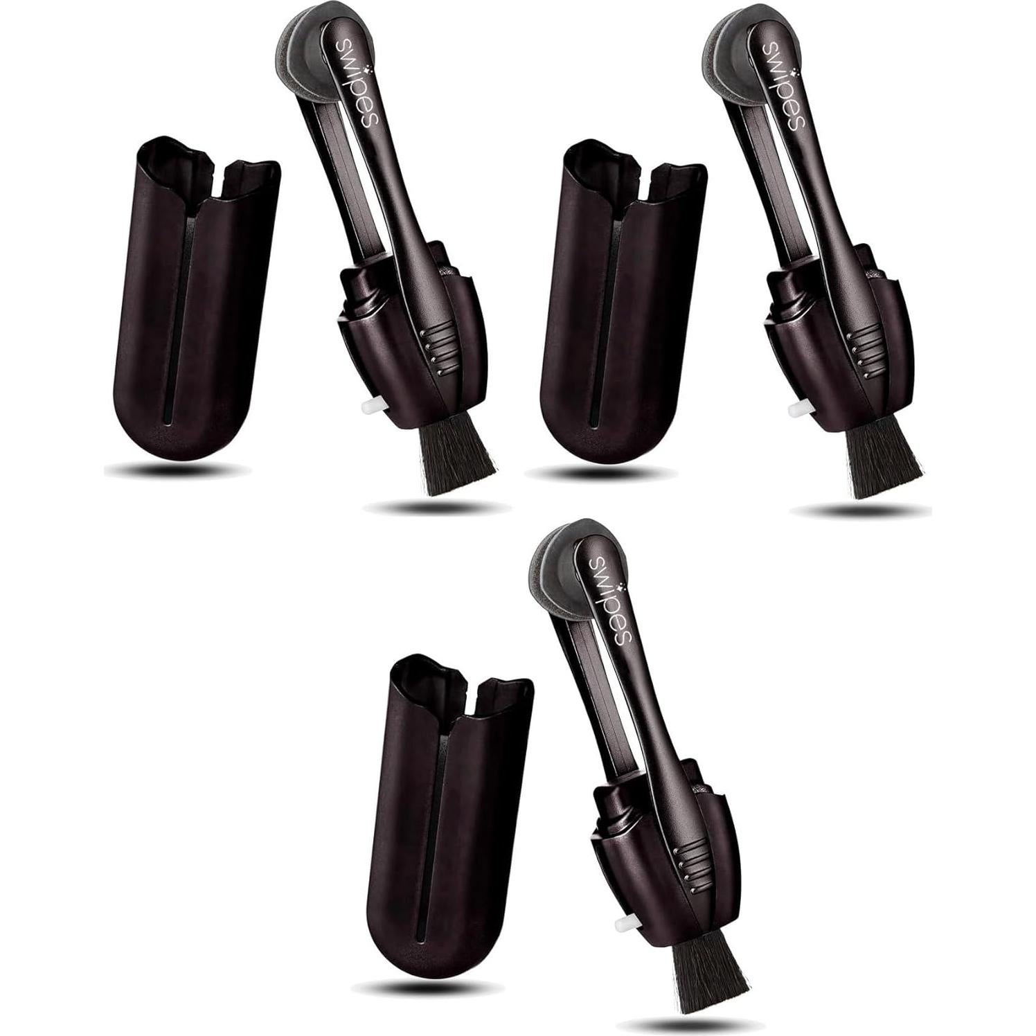 Limpiador de Gafas Calabria Swipes Paquete de 3 Carbono