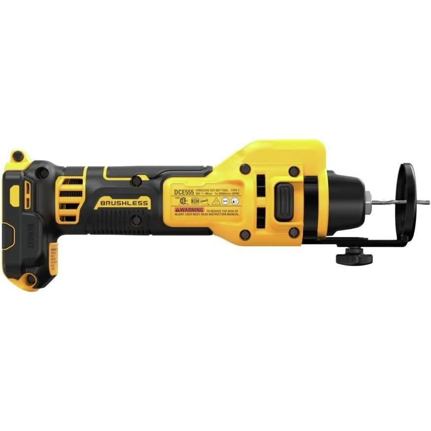 Cortadora de Paneles de Yeso DEWALT 20V MAX DCE555B