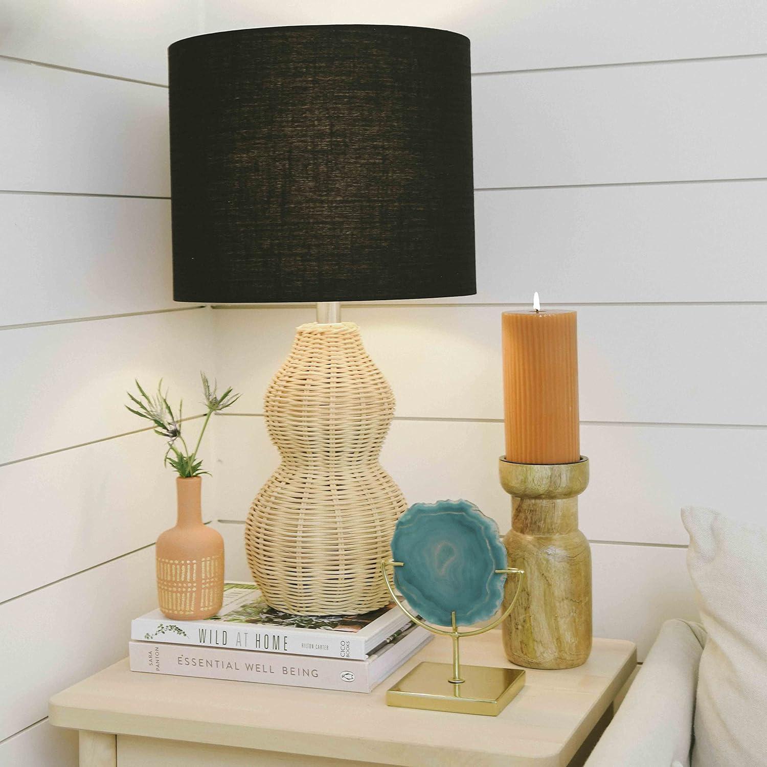 Rebanada Decorativa de Ágata Turquesa Main + Mesa 10x18cm