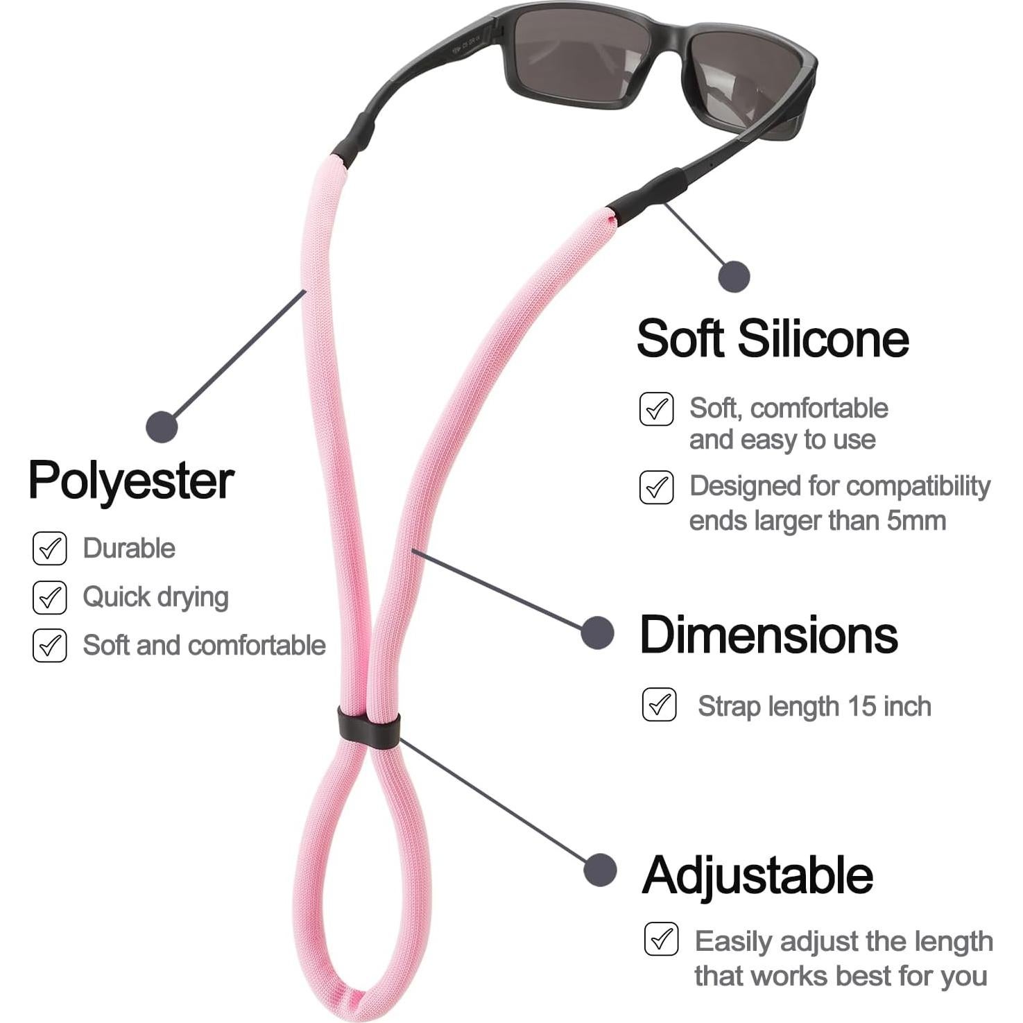 Soporte de Gafas Flotantes Omnful - Correa Ajustable 76cm