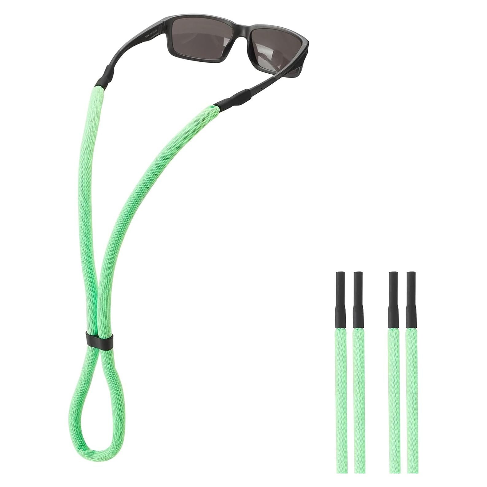 Correa Flotante para Gafas Omnful - Ajustable 76cm - 2pcs Verde