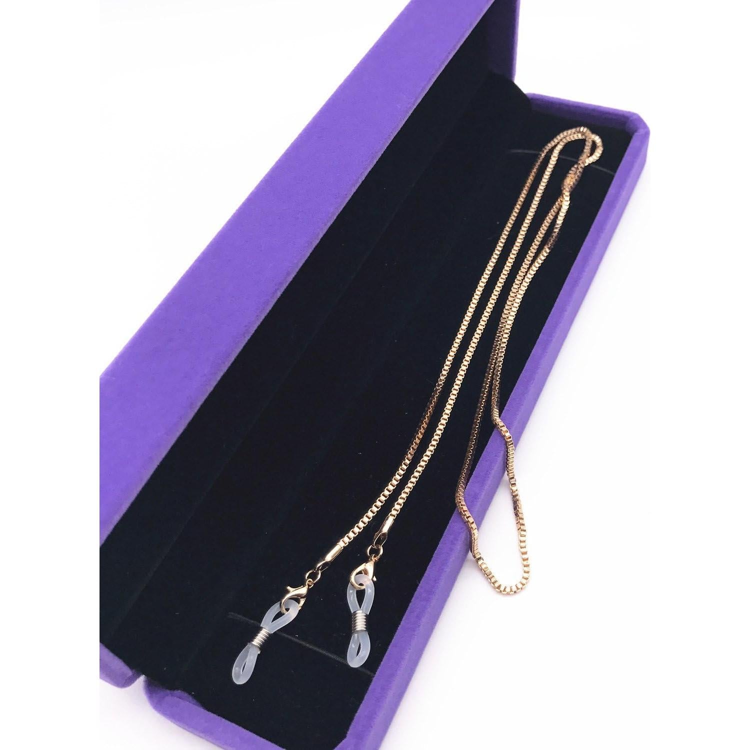 Soporte de Cadena de Gafas Metal Outman 69 cm Diseño Retro