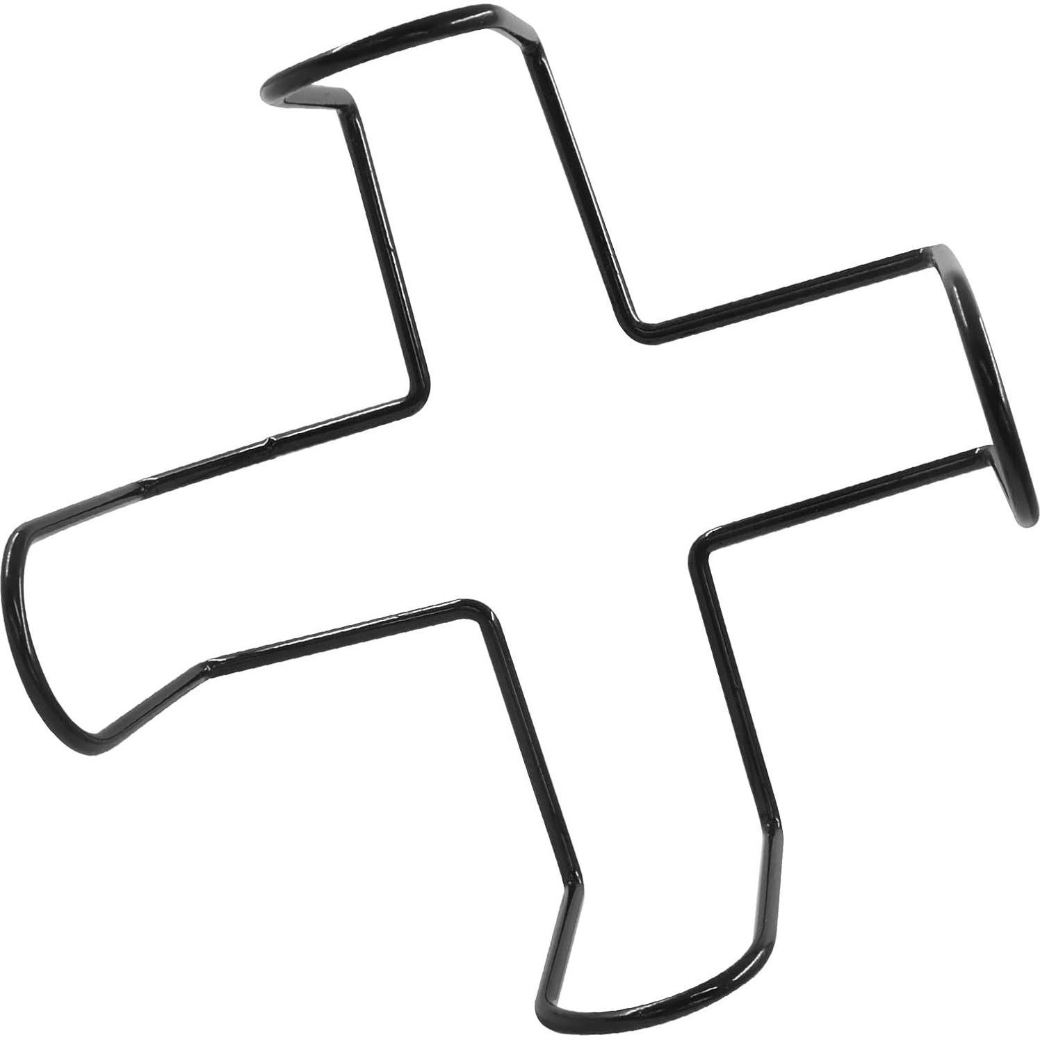 Soporte de Posavasos de Metal BokWin - Organizador Negro para 4-7 Posavasos