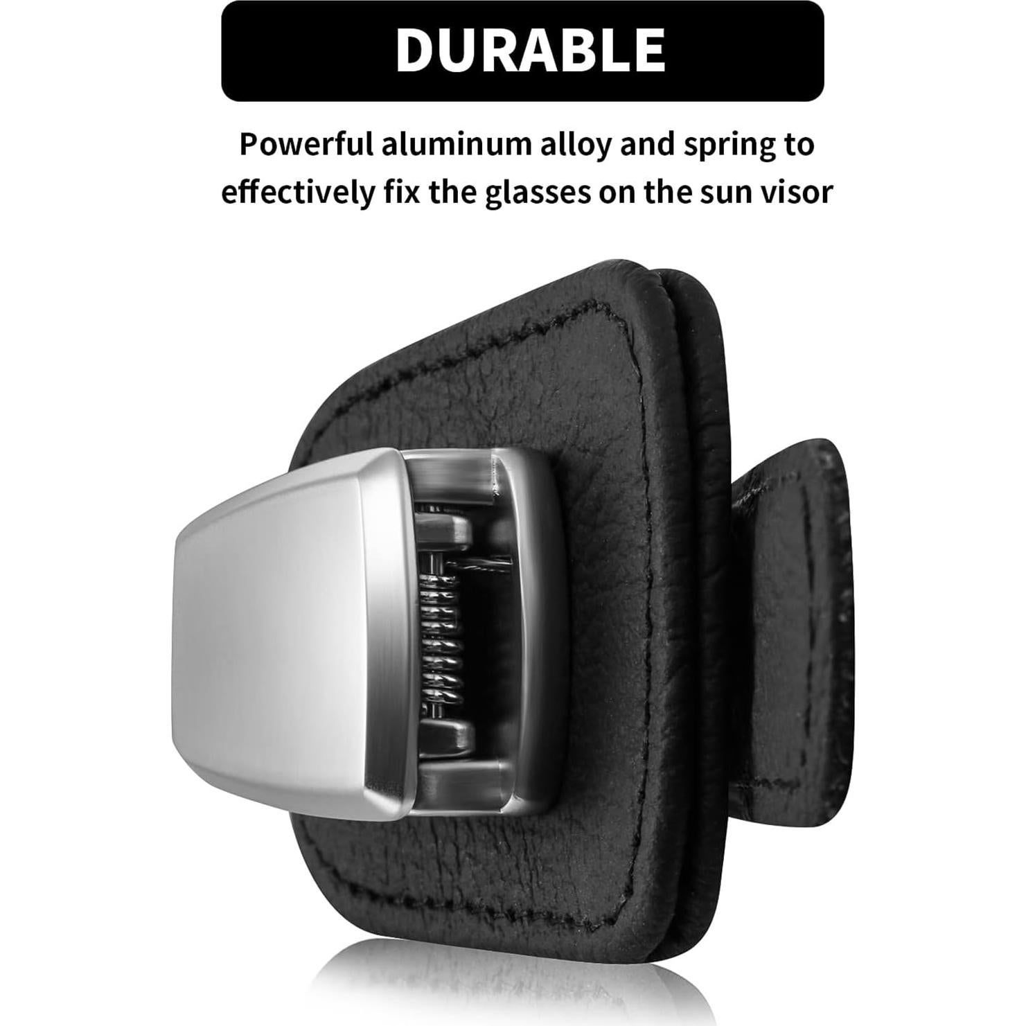 Soporte de Gafas Mudder para Coche Clip Universal Negro