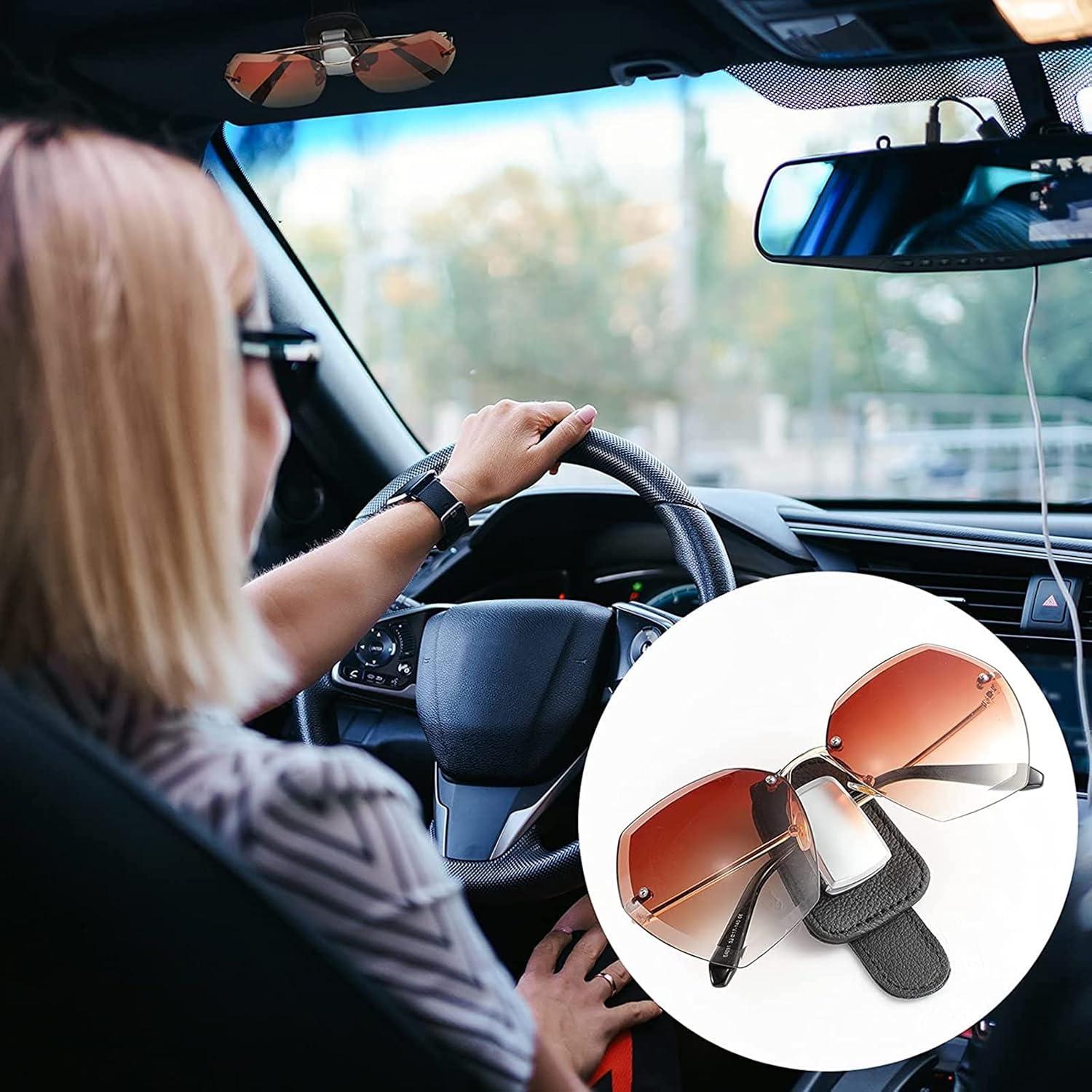 Soporte de Gafas Mudder para Coche Clip Universal Negro