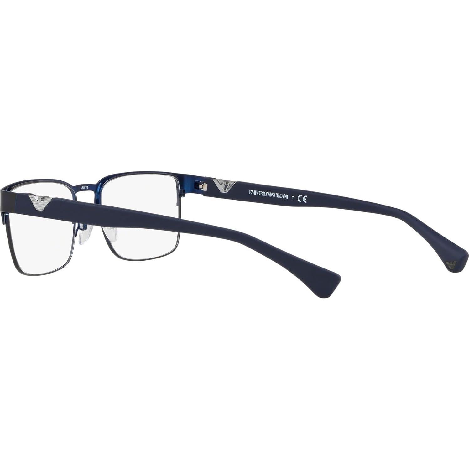 Gafas de sol cuadradas Emporio Armani EA1027 azul mate