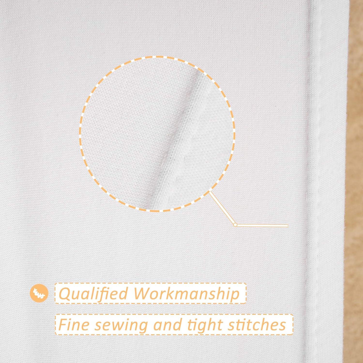 Cubierta de Caja de Resortes Reina Mrs Awesome Microfibra Blanca