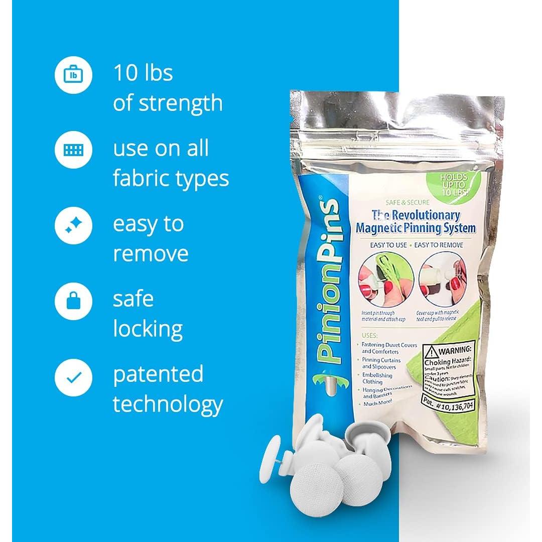 Clips Magnéticos para Edredón Clips Pinion - Paquete de 8