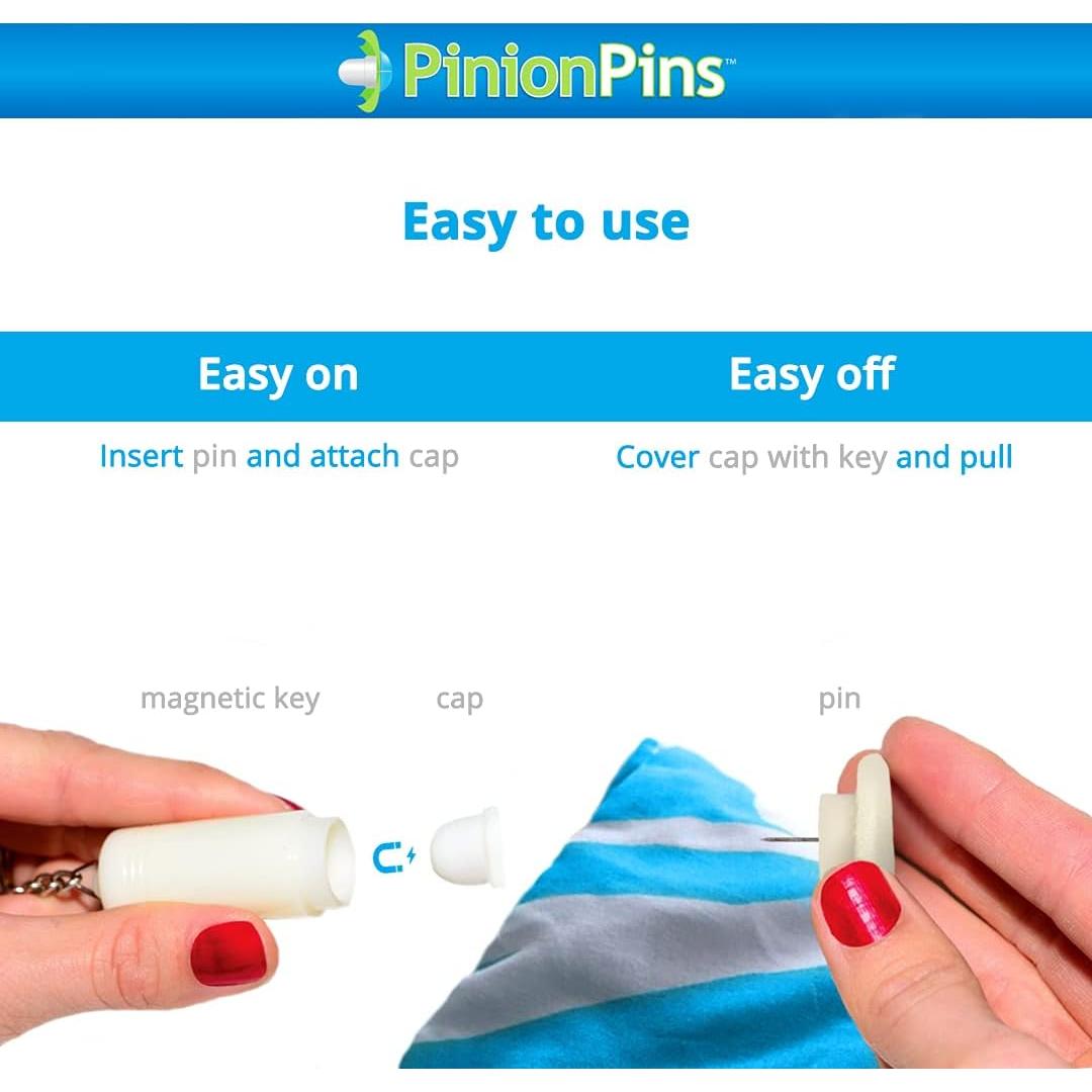 Clips Magnéticos para Edredón Clips Pinion - Paquete de 8