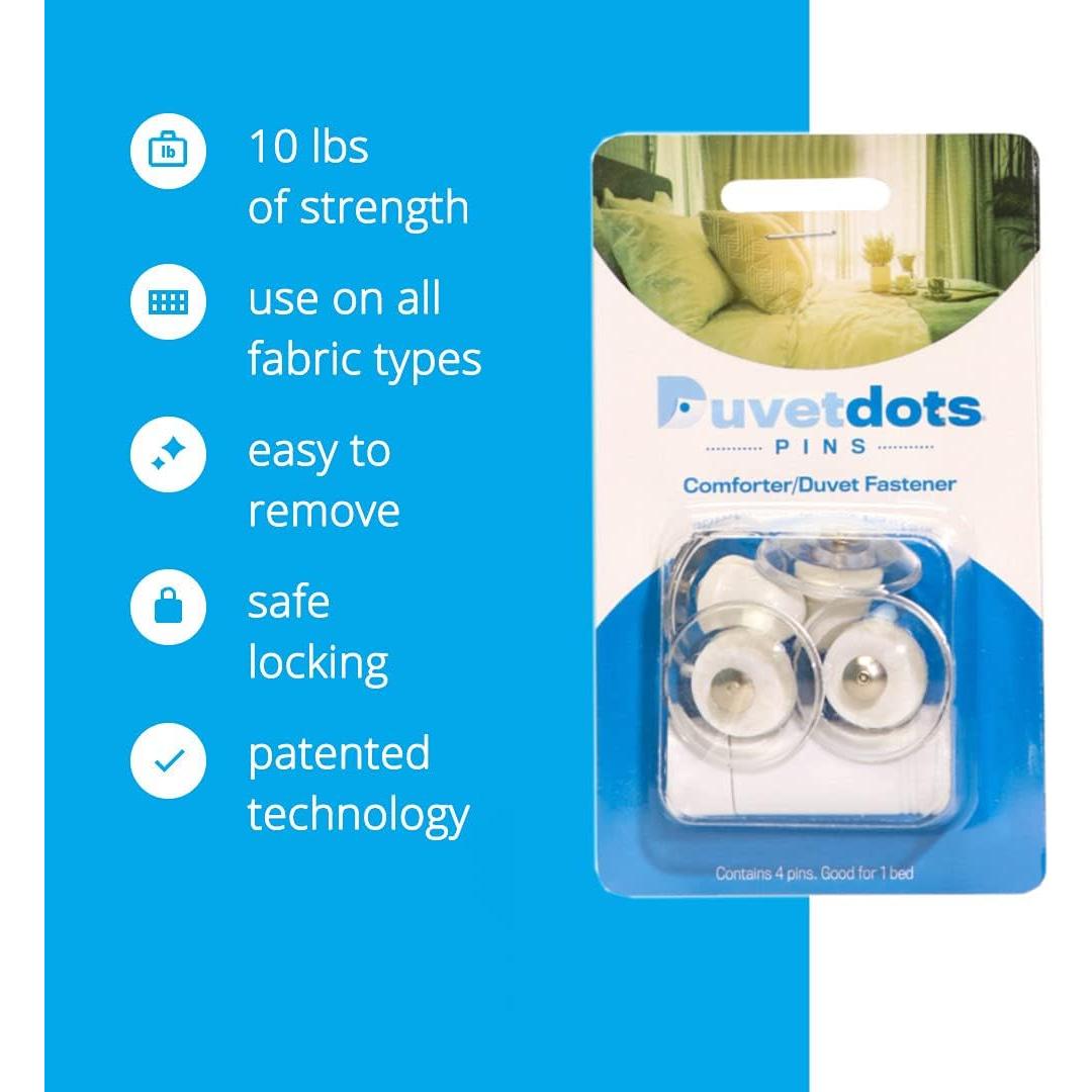 Sujetadores Magnéticos Duvet Dotz para Edredón - Juego de 4