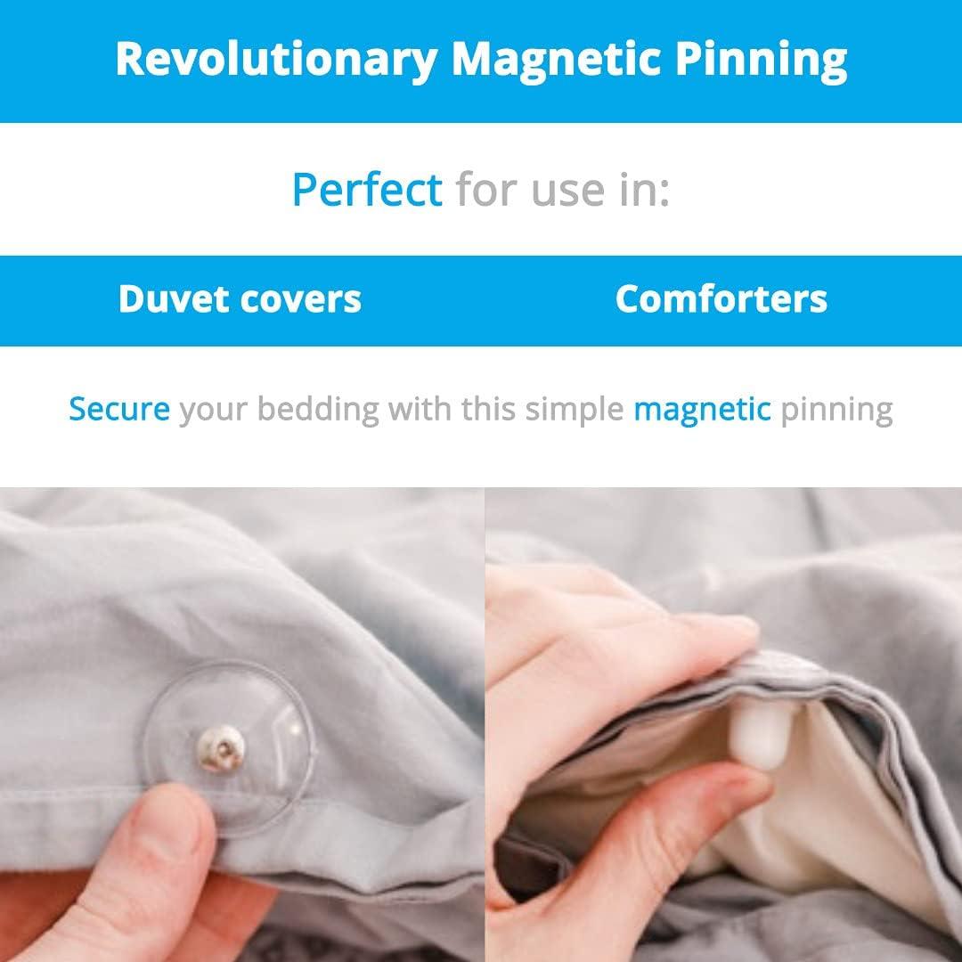 Sujetadores Magnéticos Duvet Dotz para Edredón - Juego de 4