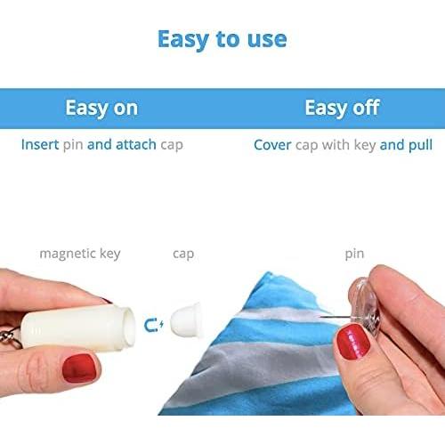 Sujetadores Magnéticos Duvet Dotz para Edredón - Juego de 4