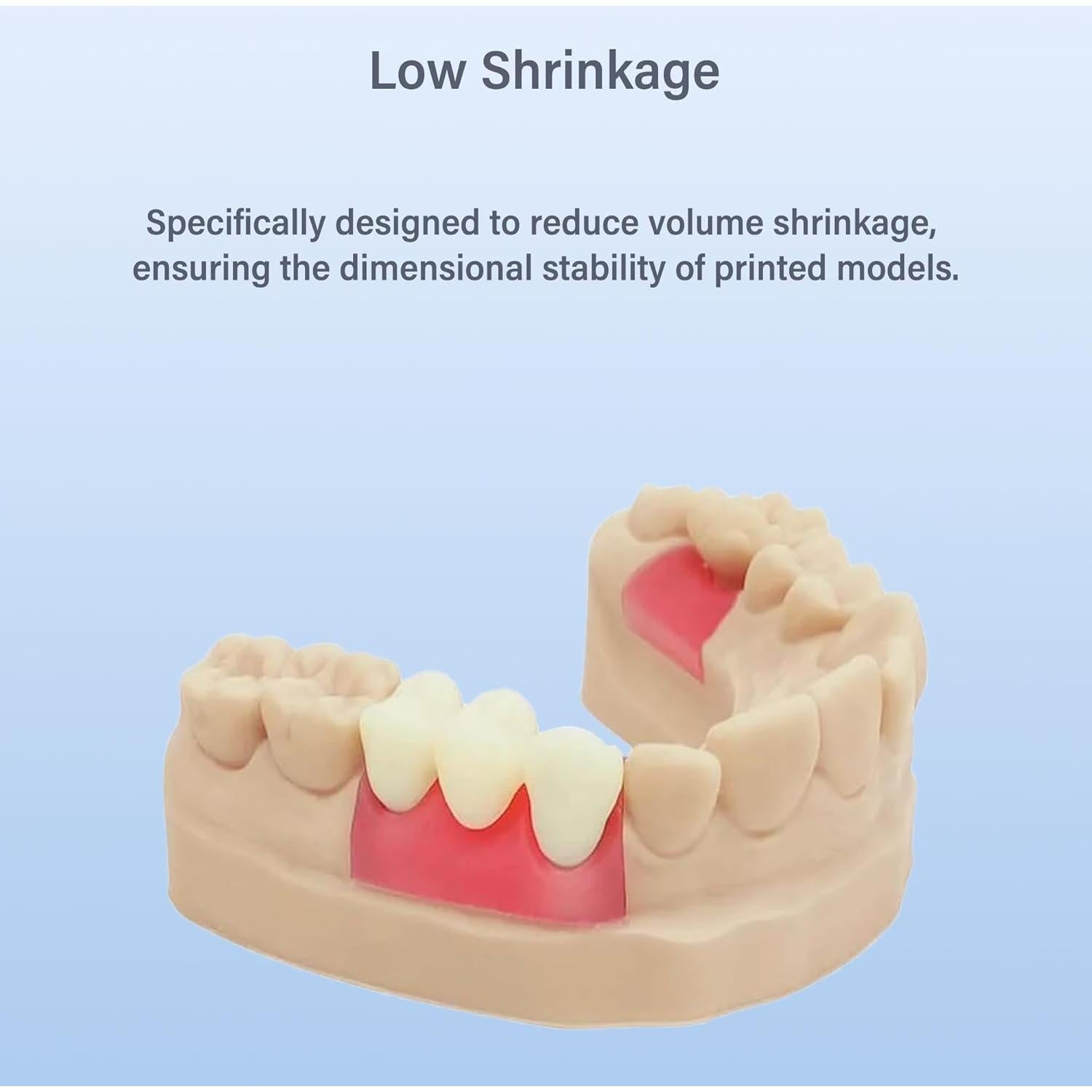 Resina Temporal Dental Antinsky A2 500g Alta Precisión