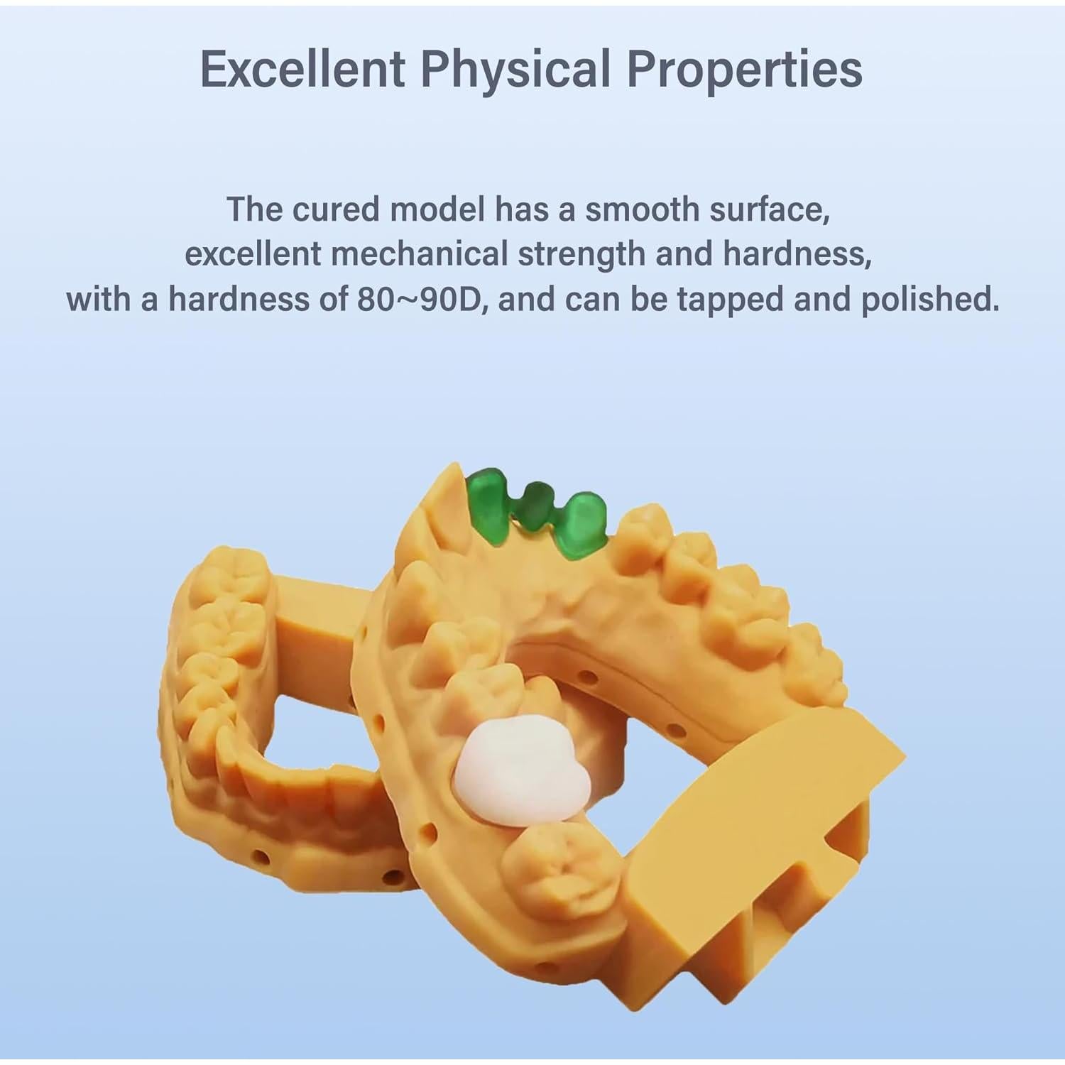 Resina Temporal Dental Antinsky A2 500g Alta Precisión