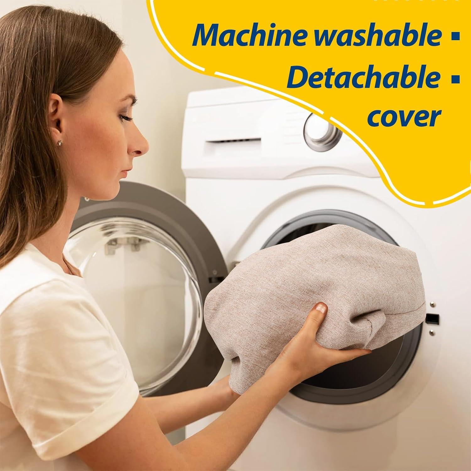 Cojines para Sillas D-Forma AAAAAcessories 43x41 cm 4 Pzas Beige