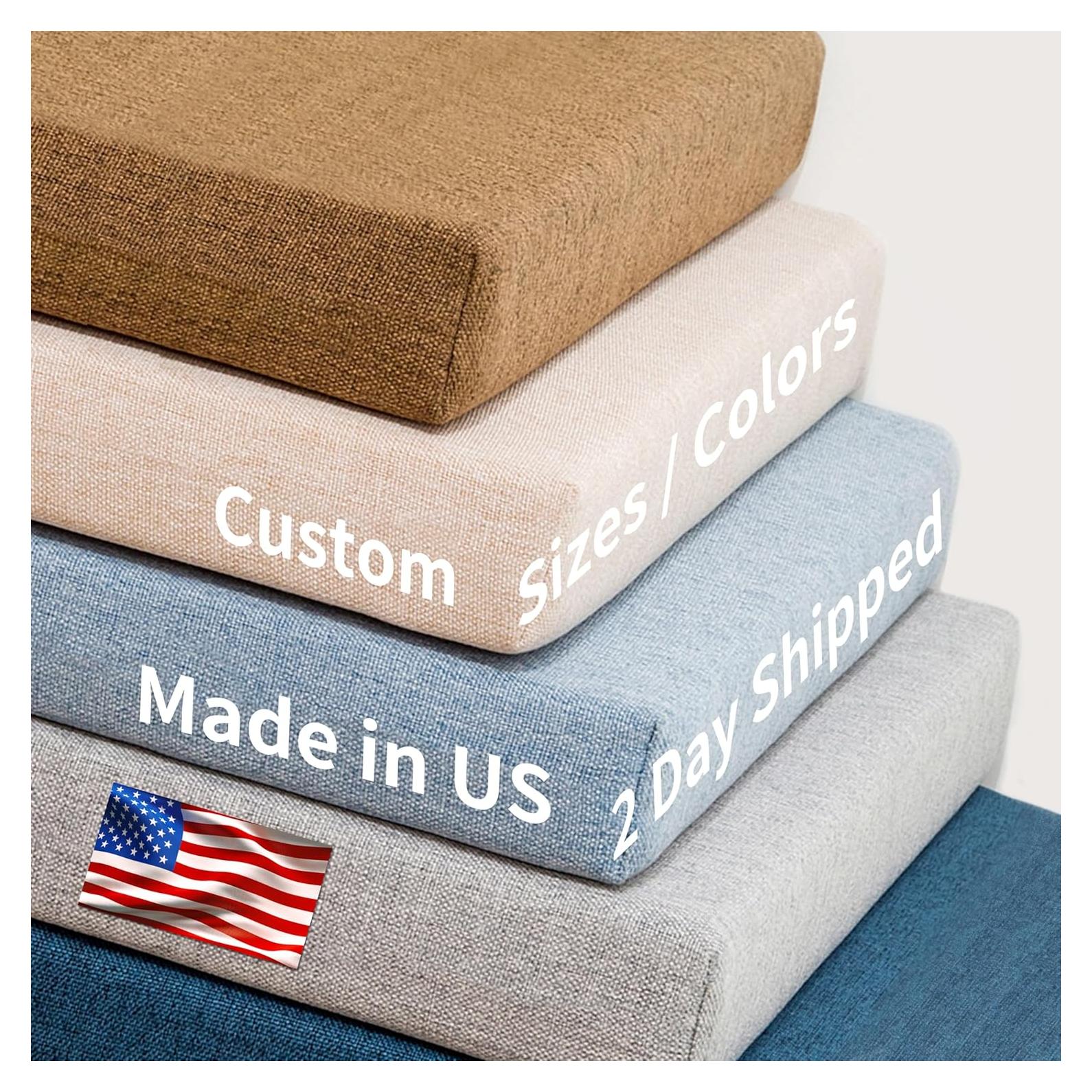 Cojín de Muebles ColourTree 7.62 cm Espuma Viscoelástica Beige