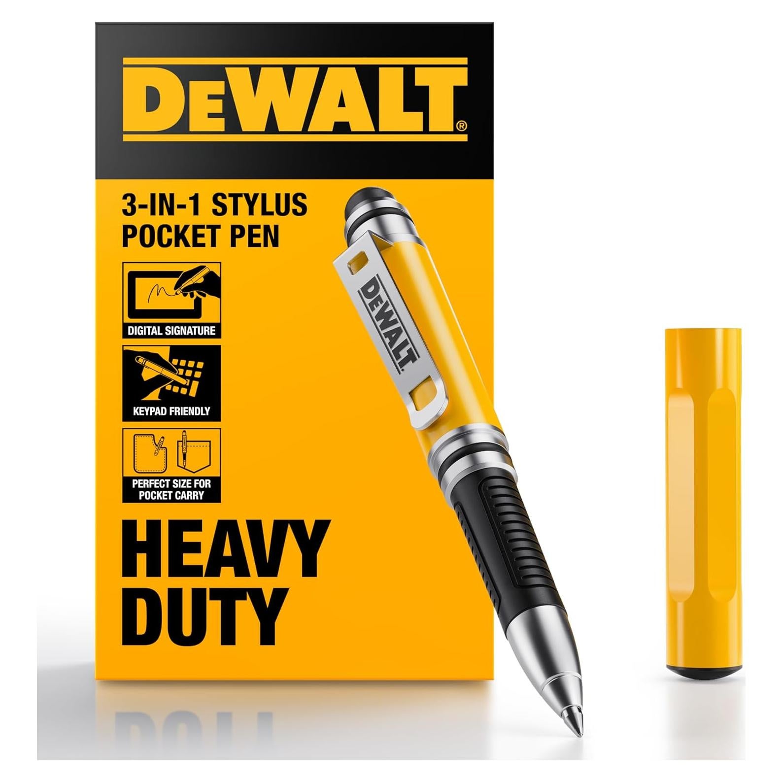 Bolígrafo Estilógrafo DEWALT 3 en 1 Táctil para iPad