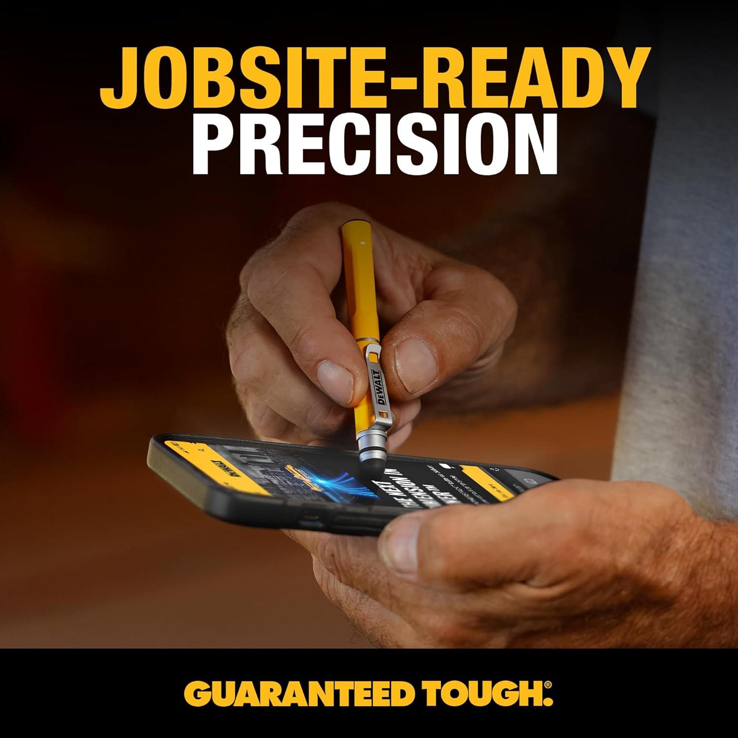 Bolígrafo Estilógrafo DEWALT 3 en 1 Táctil para iPad