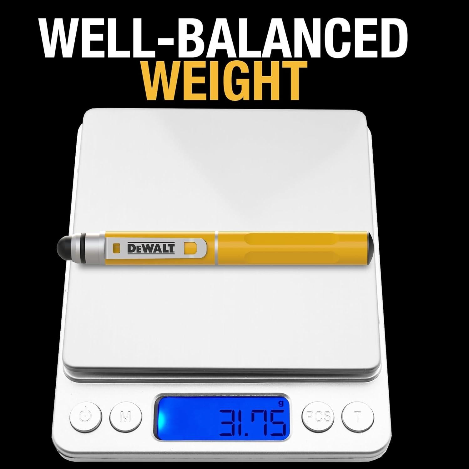 Bolígrafo Estilógrafo DEWALT 3 en 1 Táctil para iPad