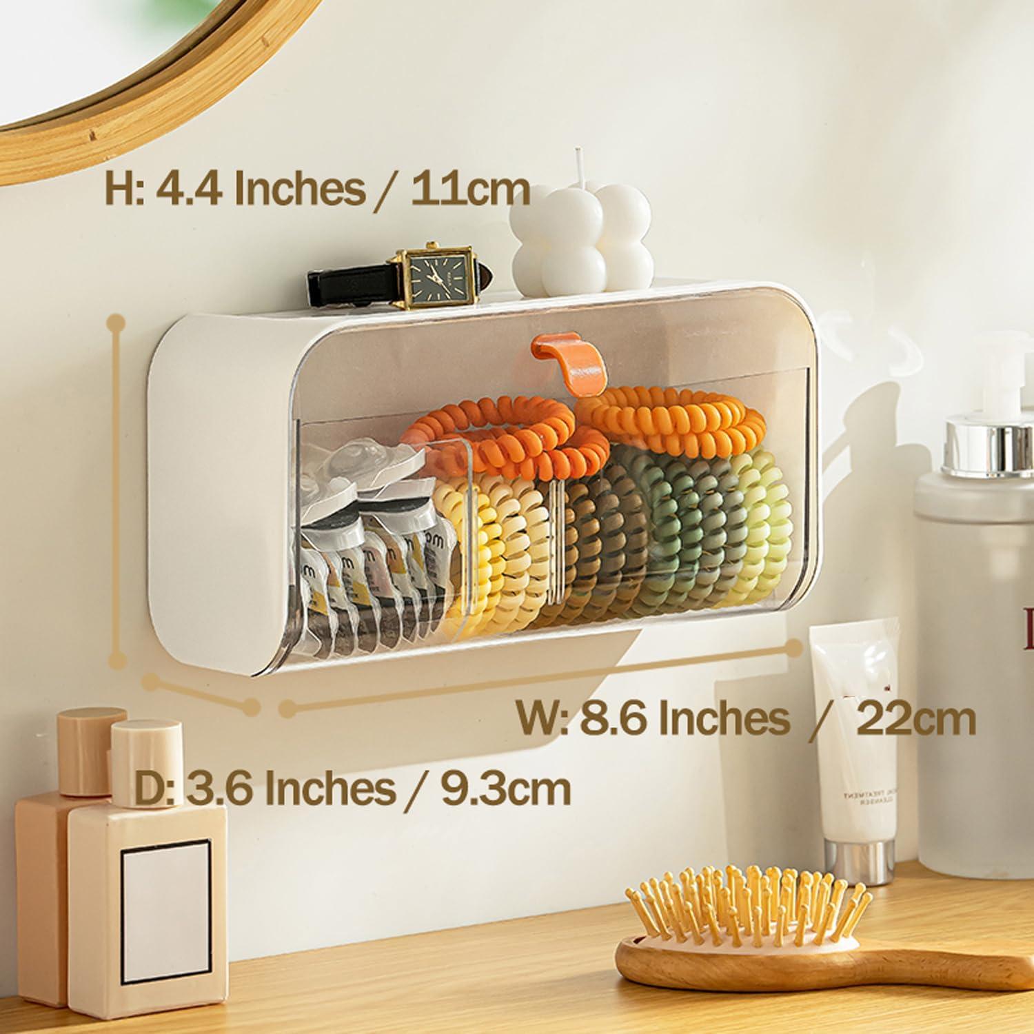 Organizador de almohadillas MORNITE blanco 21.8x11.2x9.1 cm