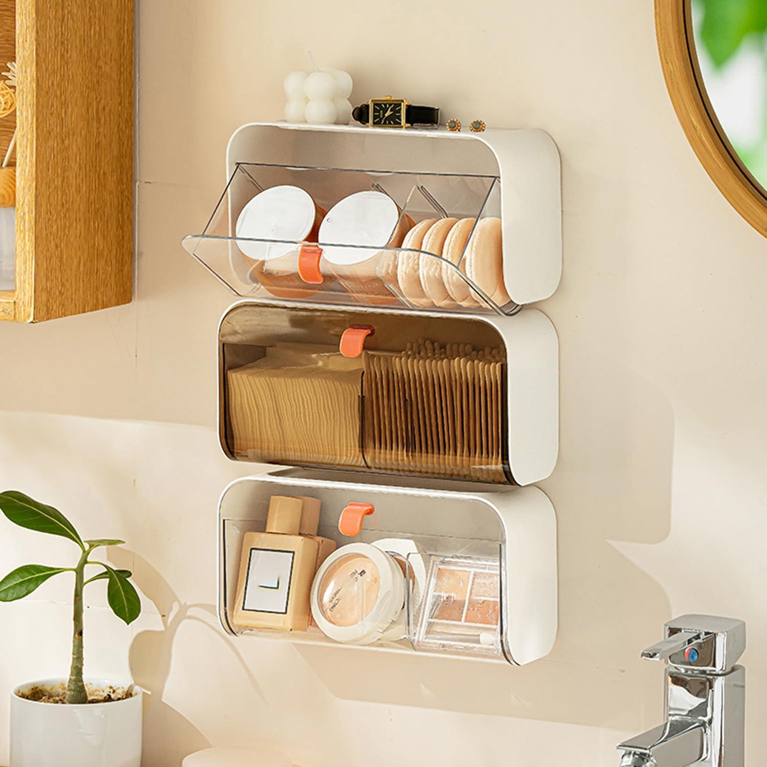 Organizador de almohadillas MORNITE blanco 21.8x11.2x9.1 cm