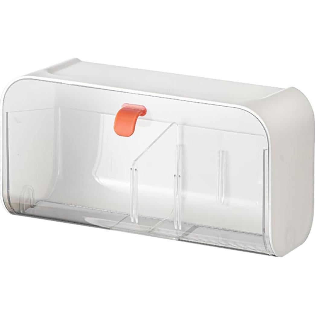 Organizador de almohadillas MORNITE blanco 21.8x11.2x9.1 cm