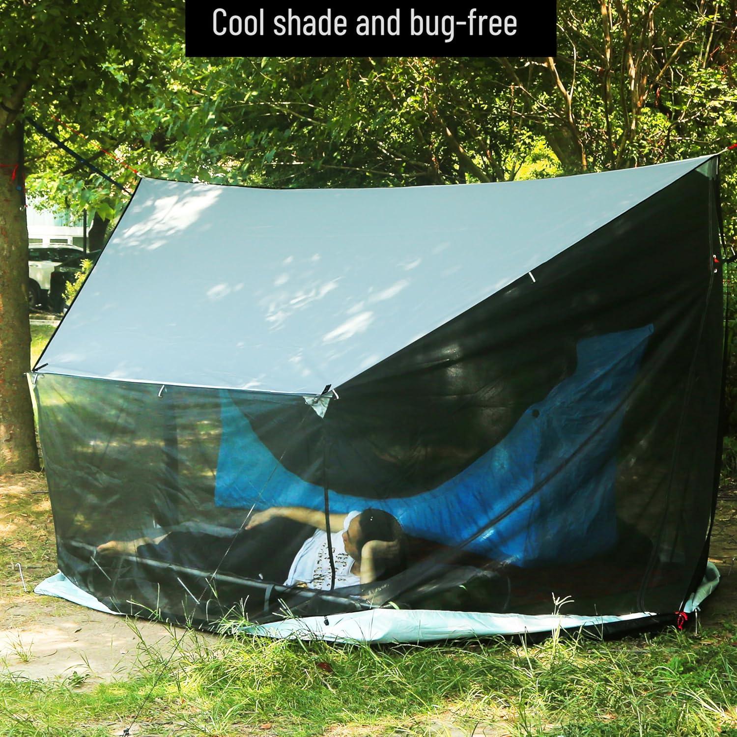 Casa de Pantalla Preself para Camping y Jardines 3.35x2.36m