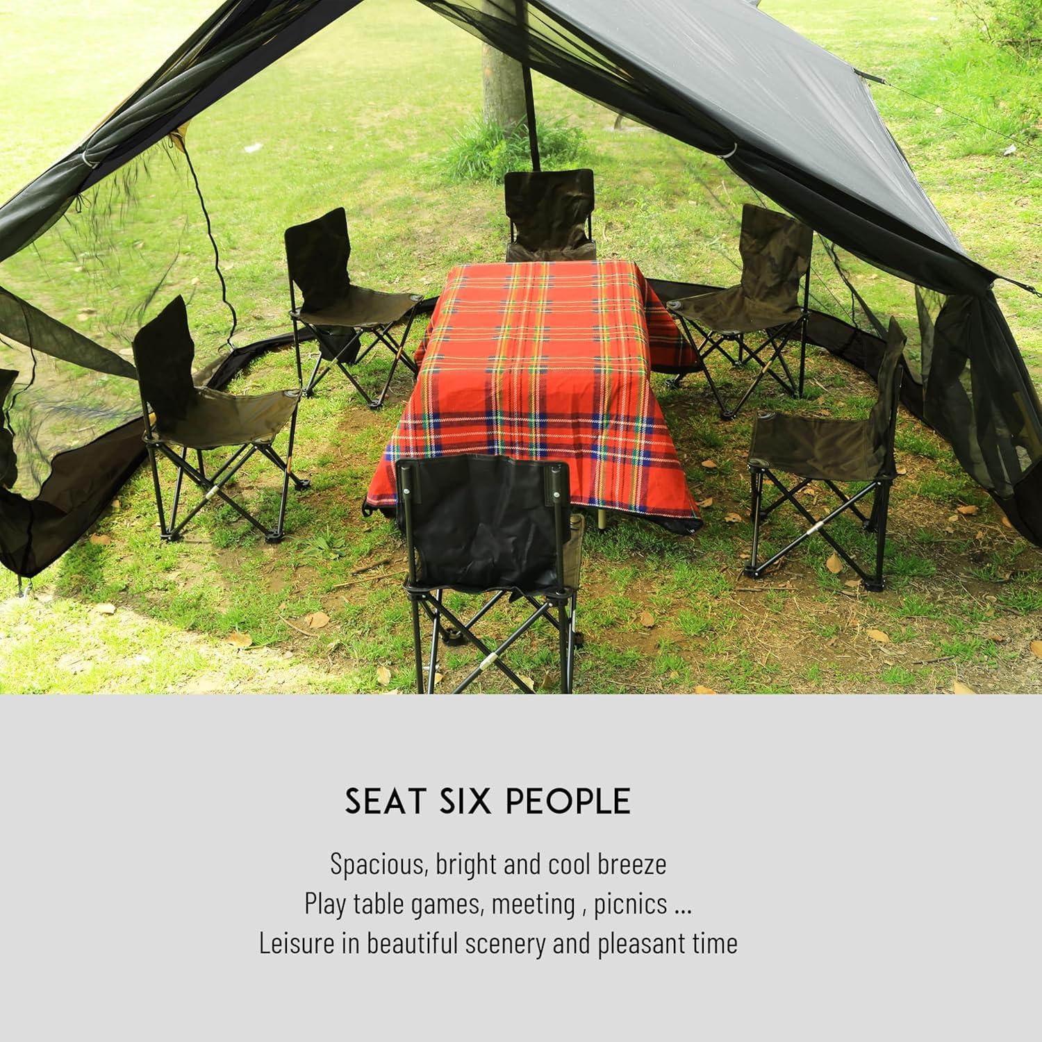 Casa de Pantalla Preself para Camping y Jardines 3.35x2.36m