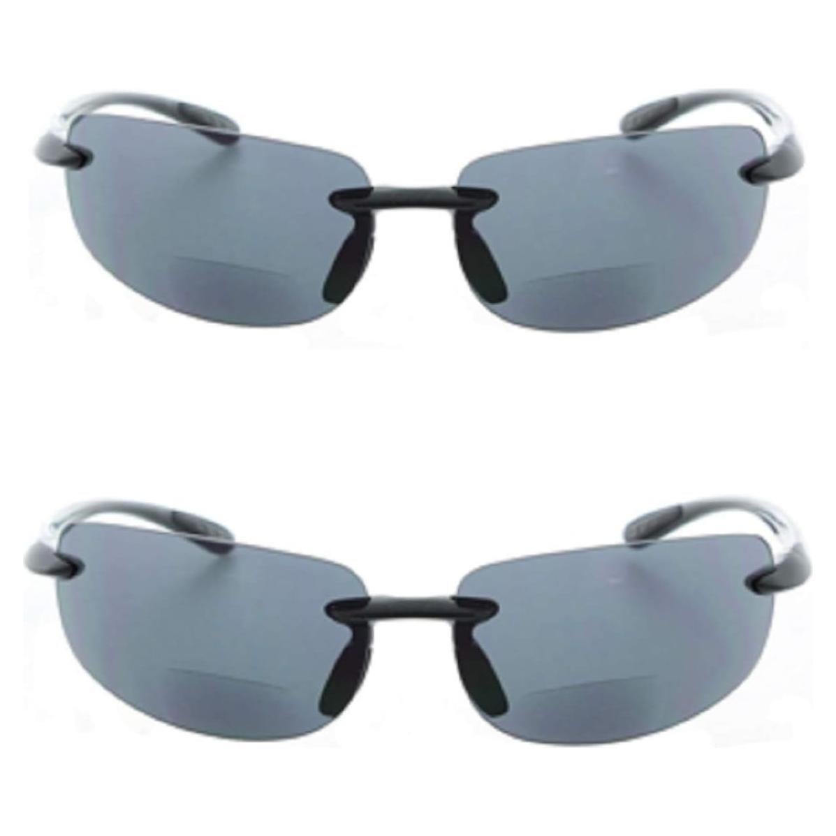 Gafas de Sol Bifocales Sin Montura 2 Pares - Lectores Unisex