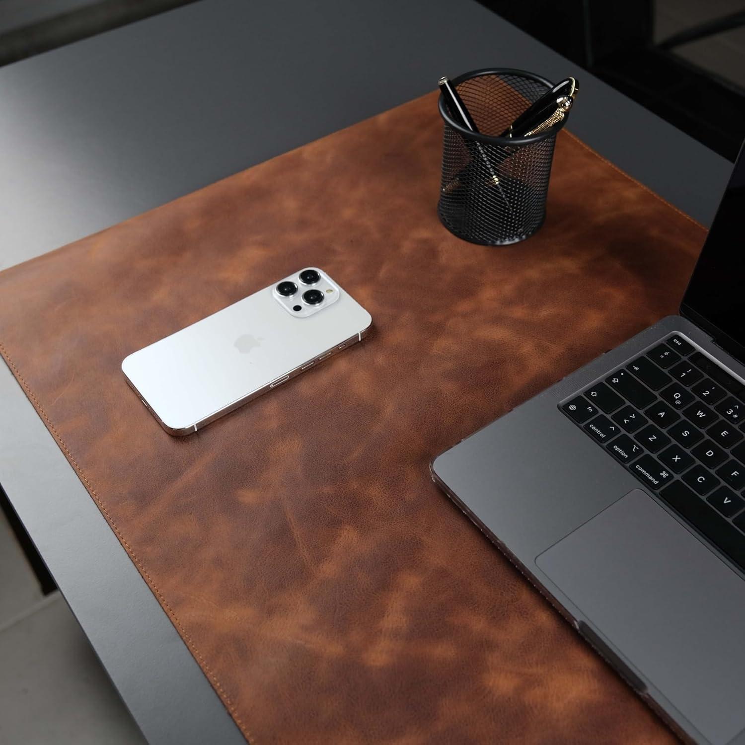 Alfombrilla de Escritorio de Cuero TORONATA Jersey 91x48 cm